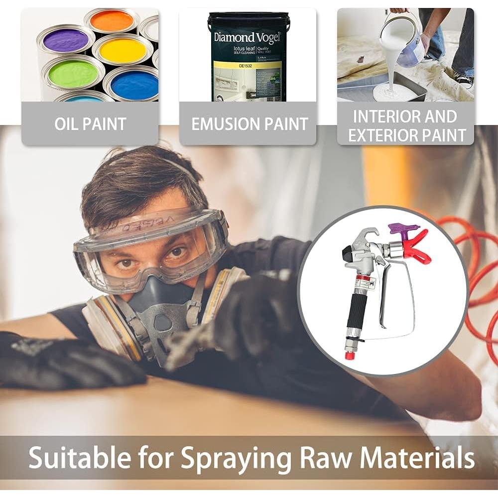 Pistola de Pulverización Sin Aire ZHUITU S-06 3600 PSI