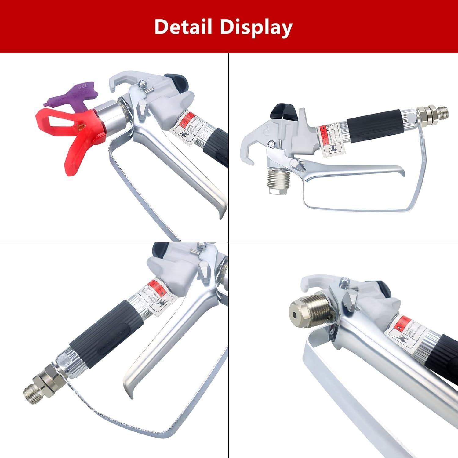 Pistola de Pulverización Sin Aire ZHUITU S-06 3600 PSI