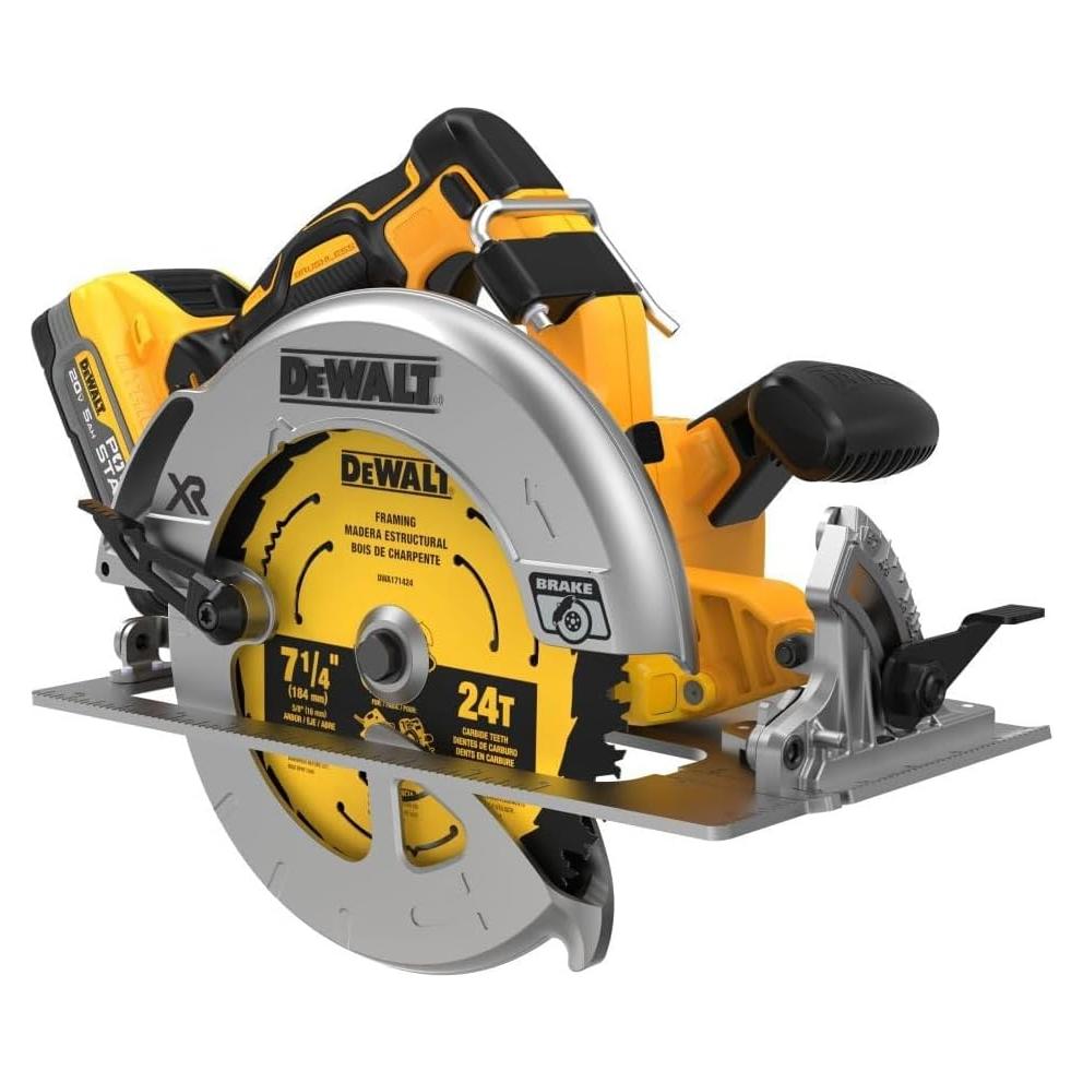 Sierra Circular Inalámbrica DEWALT 20V 7.25" con Batería