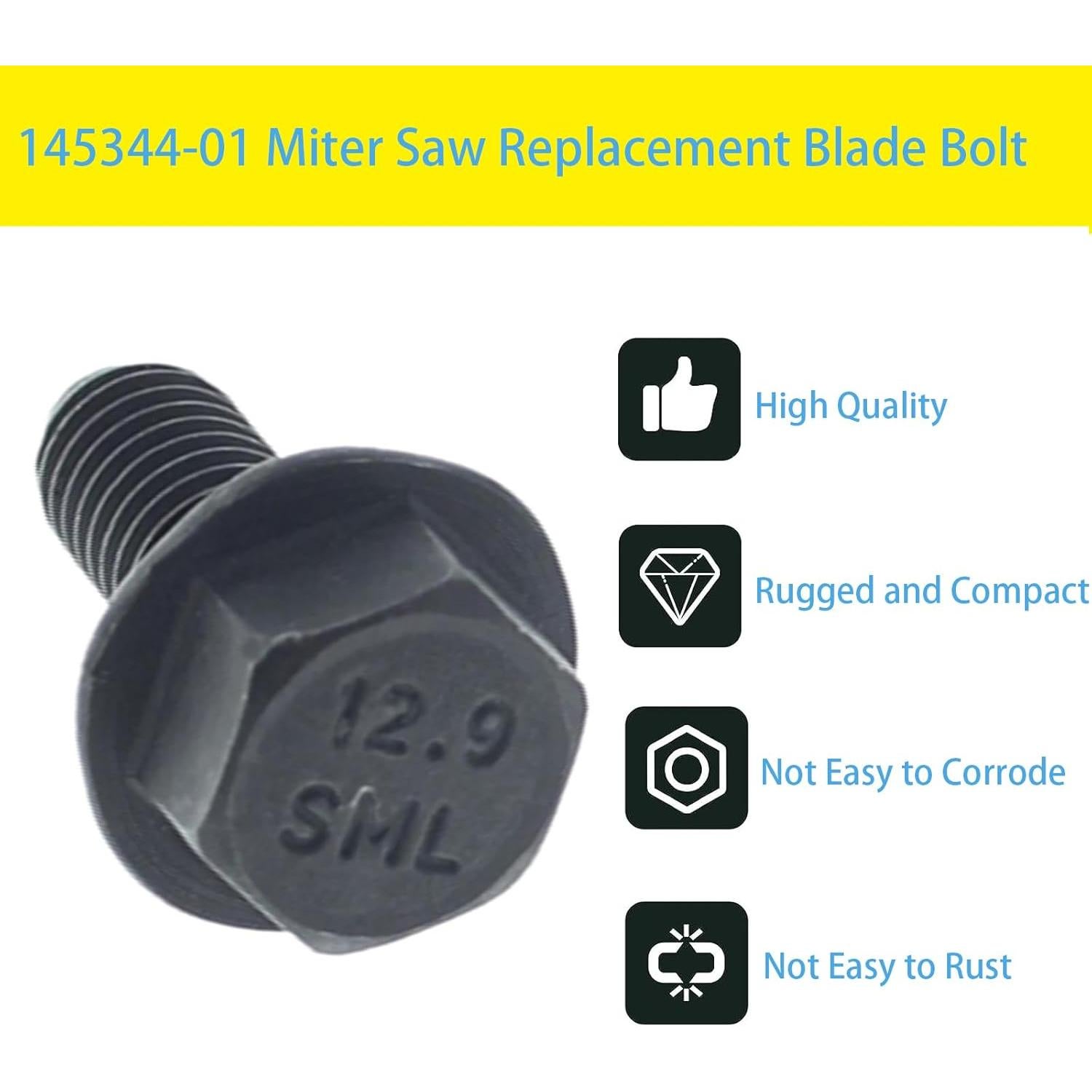 Tornillo de Repuesto M8 DeWalt 145344-01 para Sierra Ingletadora