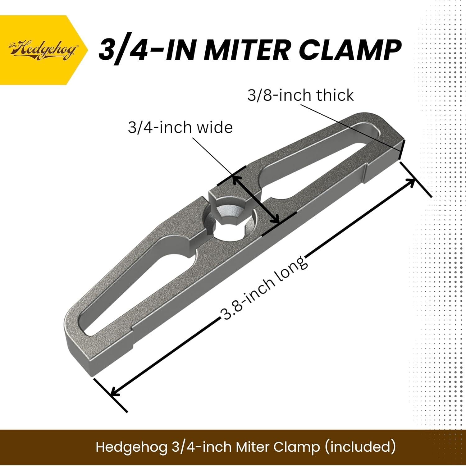Tabla de Plumas Hedgehog para Sierra de Banco 20.32 cm Amarillo