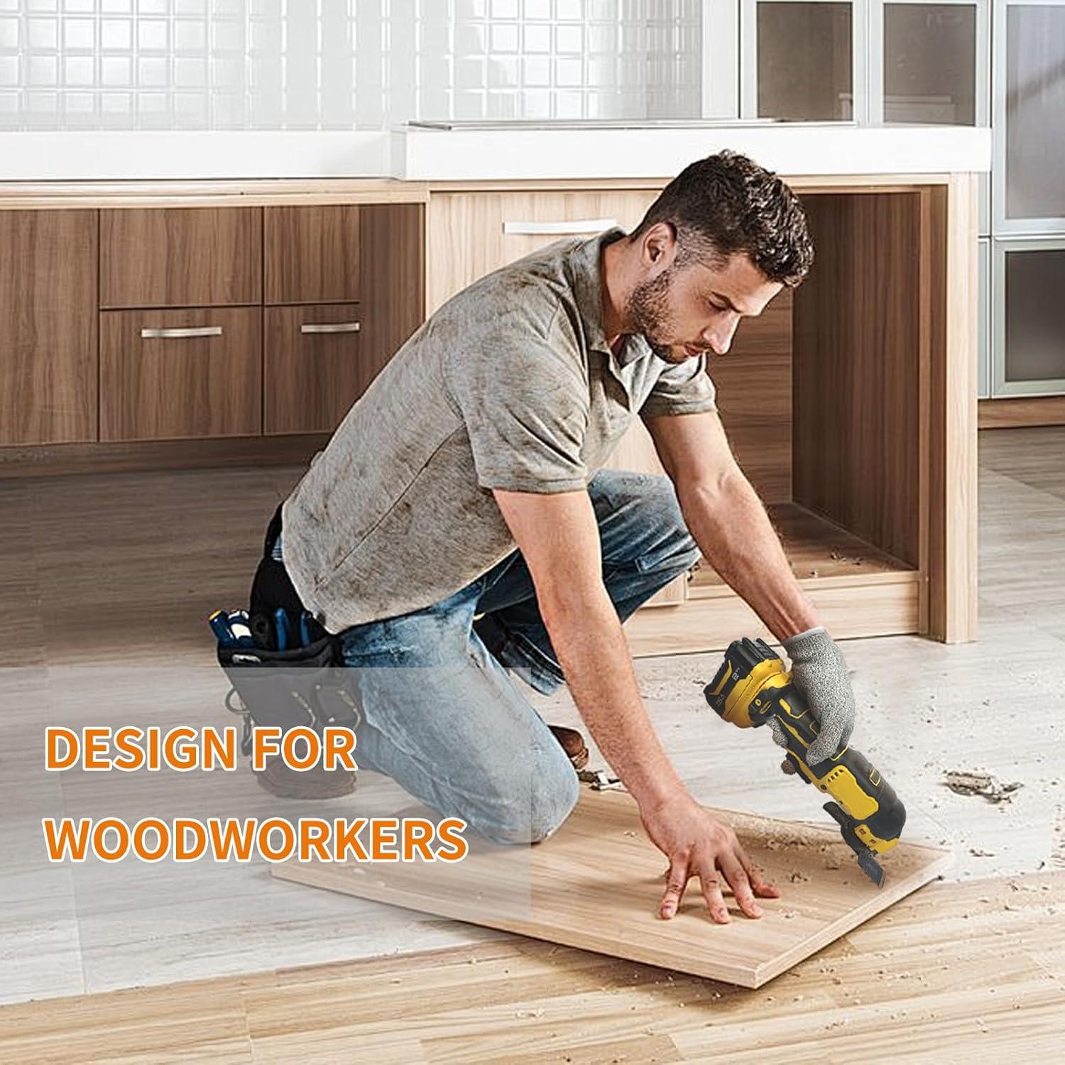 Juego de 50 Hojas Oscilantes AMZWEI para Metal y Madera