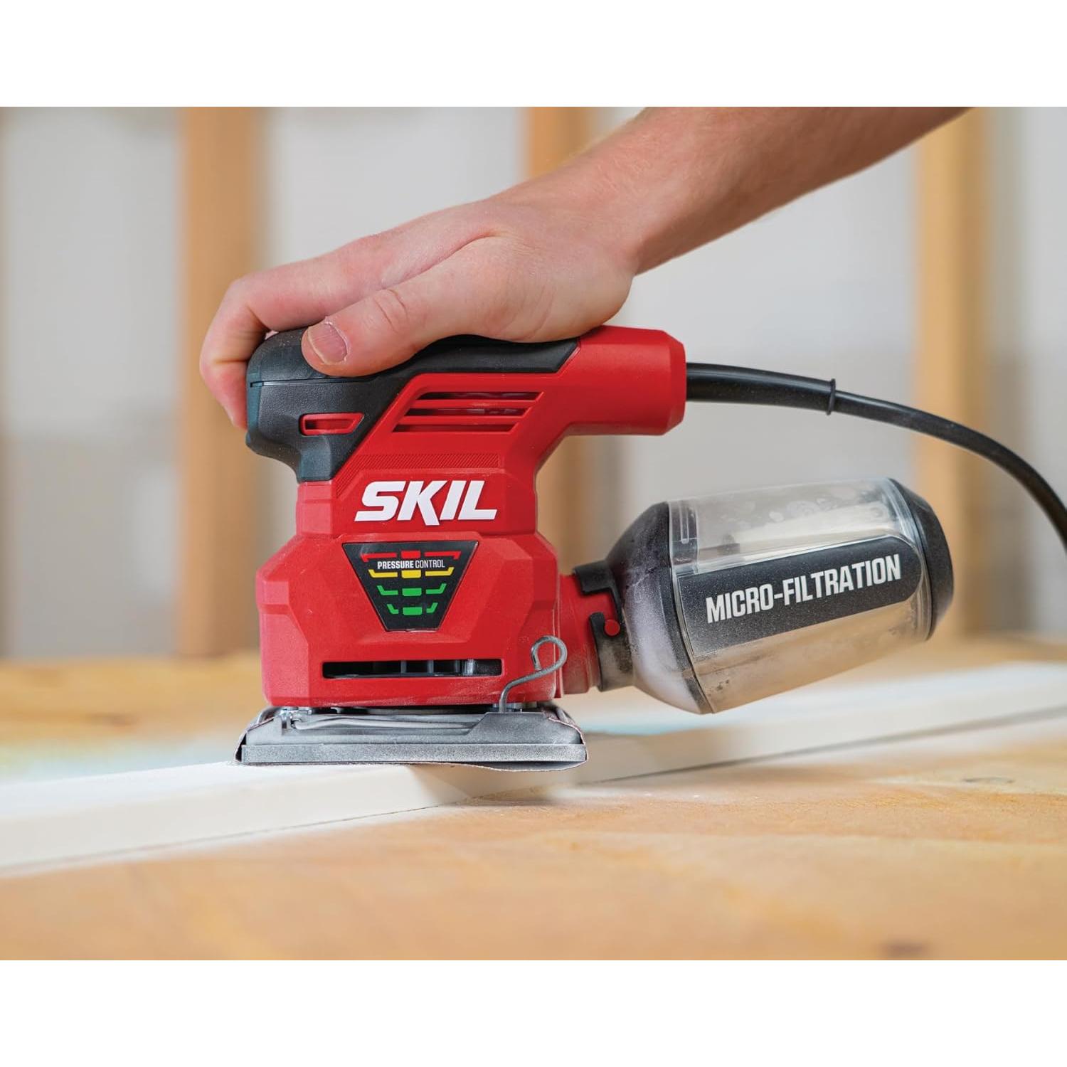 Lijadora de Palma SKIL 7292-02 2.0 Amp Control de Presión