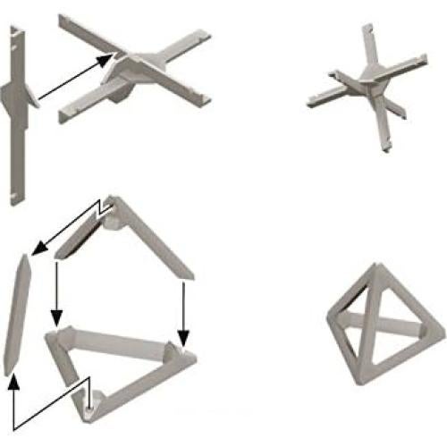 Obstáculos Antitanque Warlord 1:56 WWII Diorama 30x20 cm