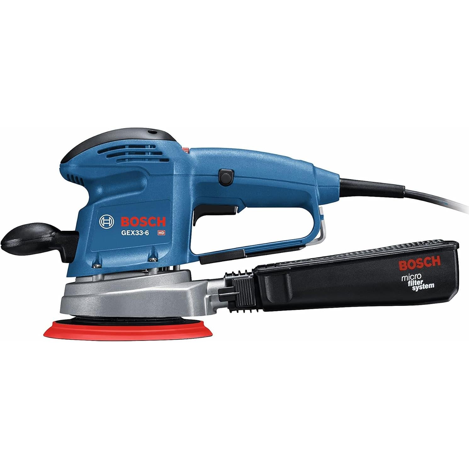 Lijadora Brilladora Bosch GEX33-6N 6" Orbital 3.3A