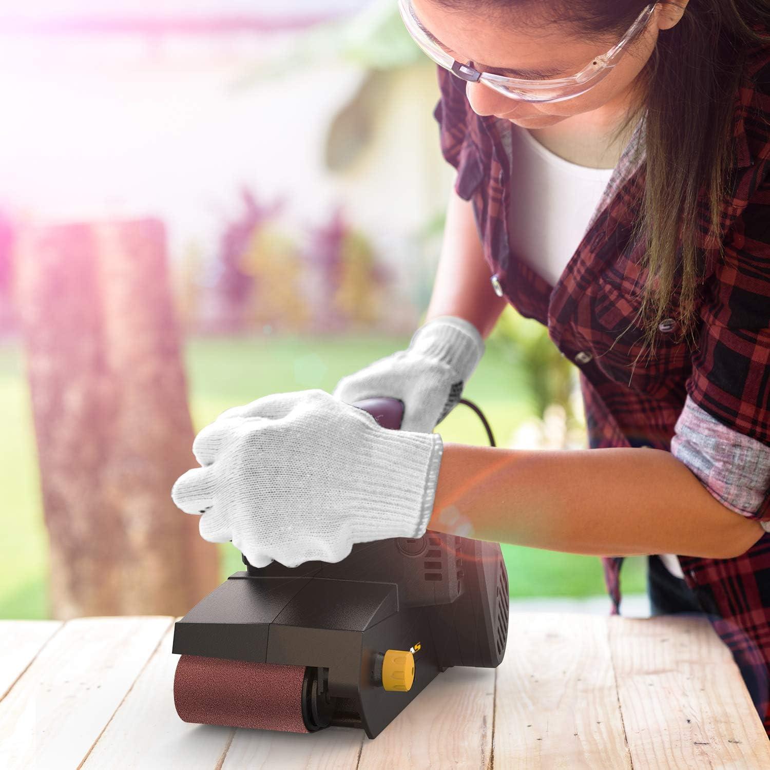 Lijadora de Banda Jellas BS02-SD 7Amps 3"x21" con Bolsa de Polvo