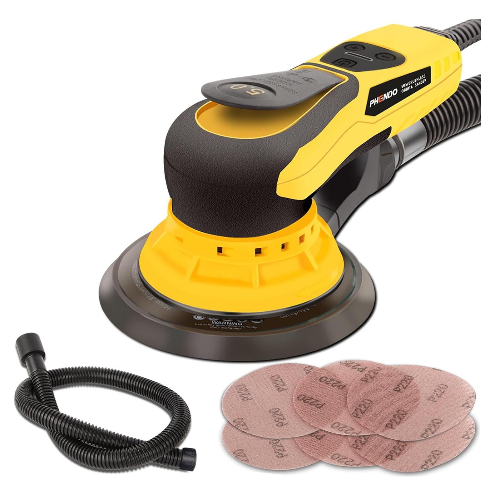 Lijadora Orbital Eléctrica PHENDO 350W 10,000 RPM