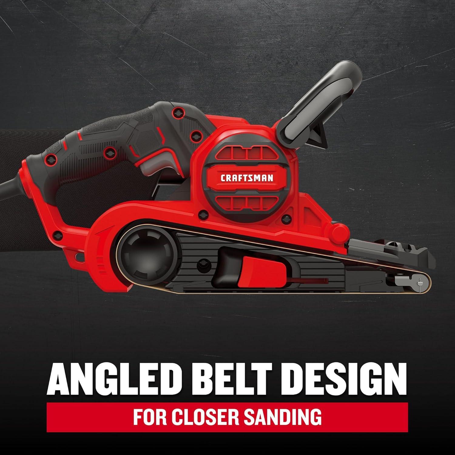 Lijadora de Banda CRAFTSMAN 7A 3x53cm con Cable CMEW213