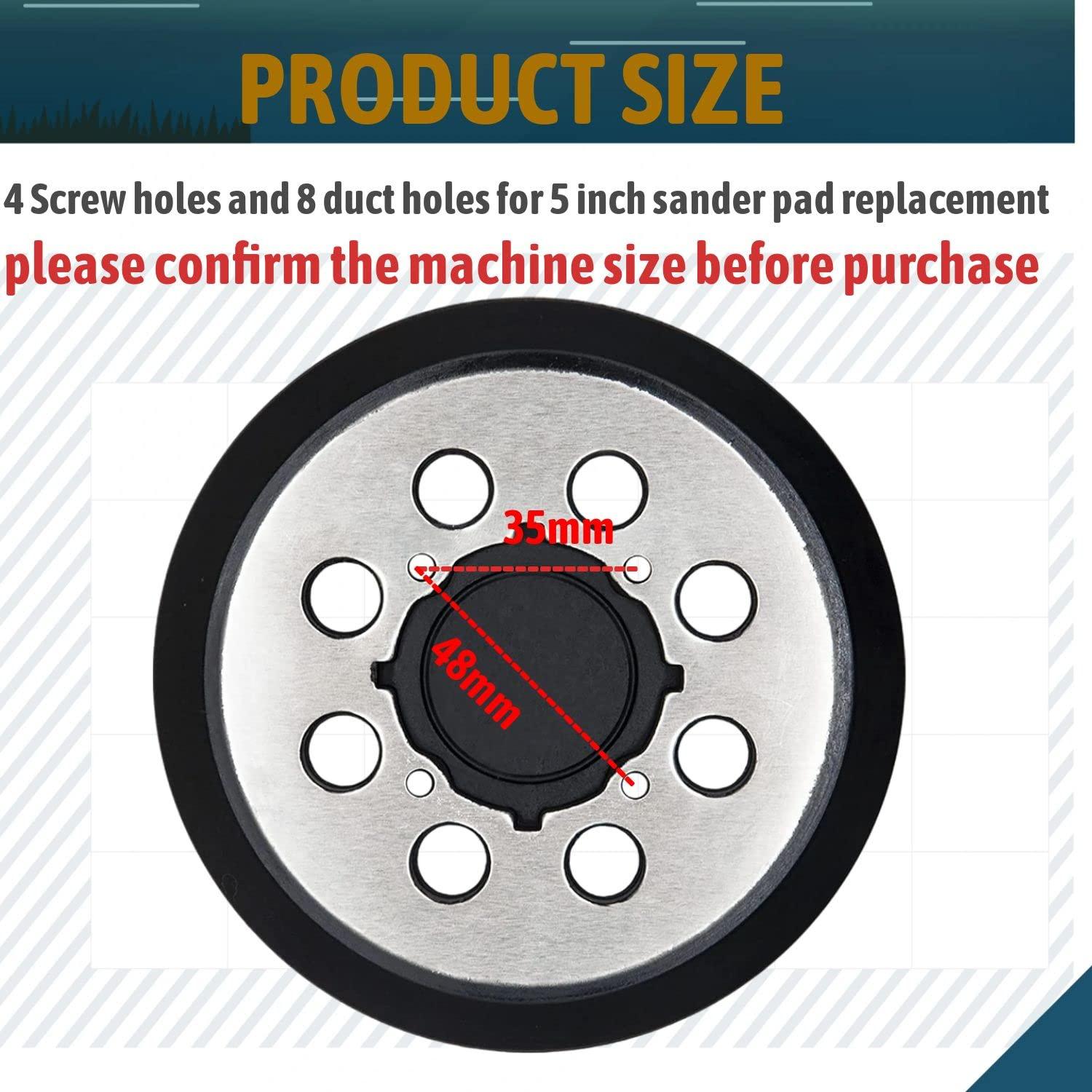 Almohadilla de Reemplazo DeWalt DWE64233 5" (12,7 cm) 8 Agujeros