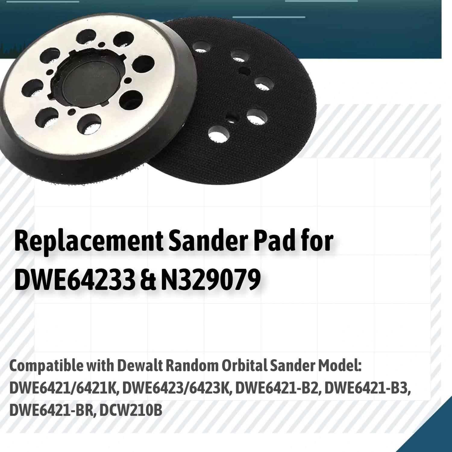 Almohadilla de Reemplazo DeWalt DWE64233 5" (12,7 cm) 8 Agujeros