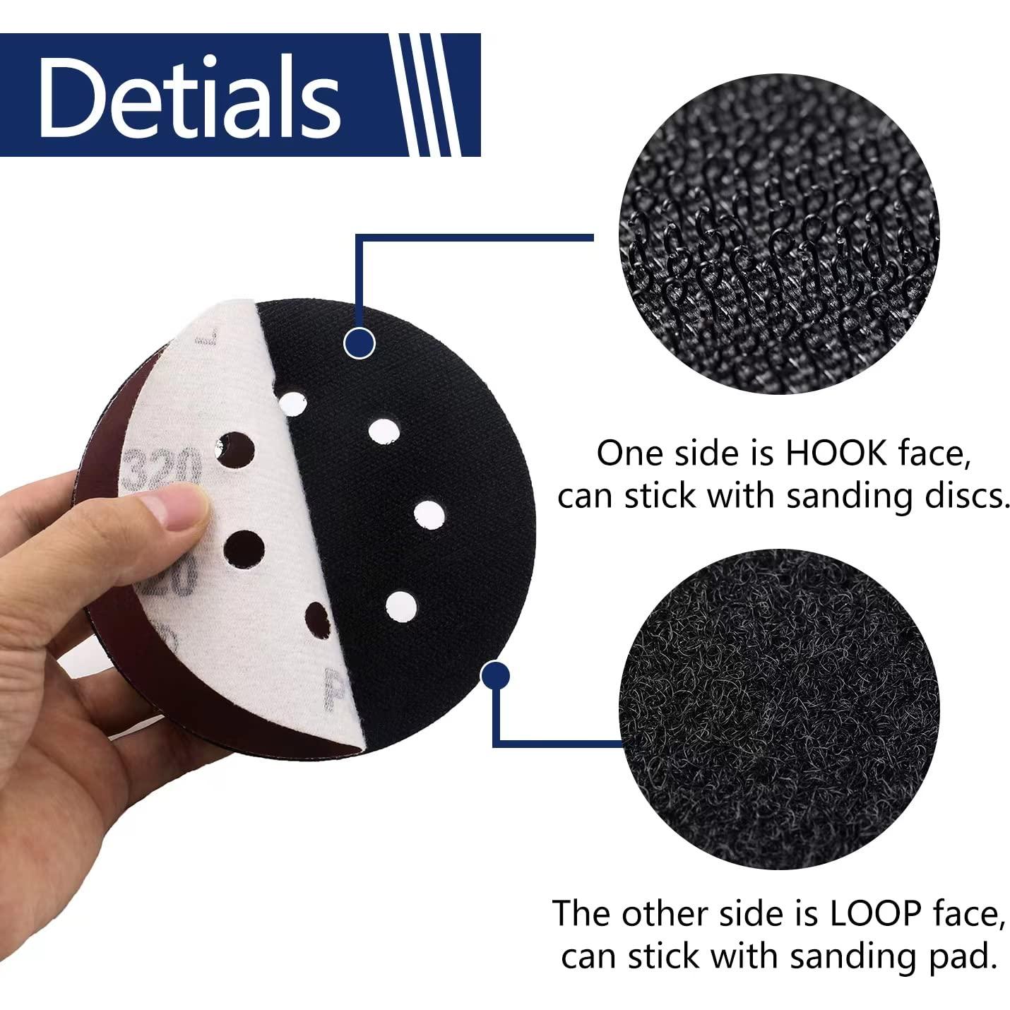 Pad de Reemplazo DeWalt 5" con Discos de Lijado 100-400