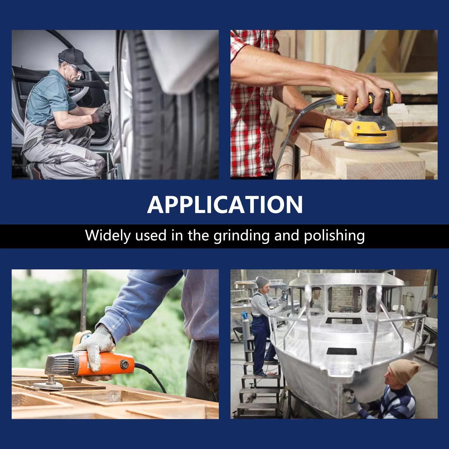 Pad de Reemplazo DeWalt 5" con Discos de Lijado 100-400