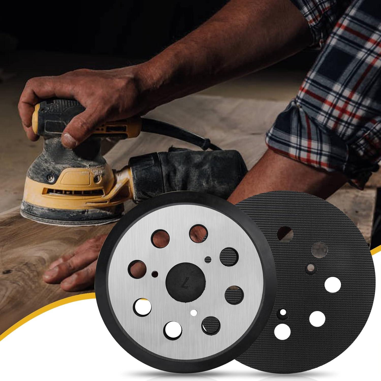 Almohadillas de Lijado Dewalt 5" 8 Agujeros Repuesto 2-Pack