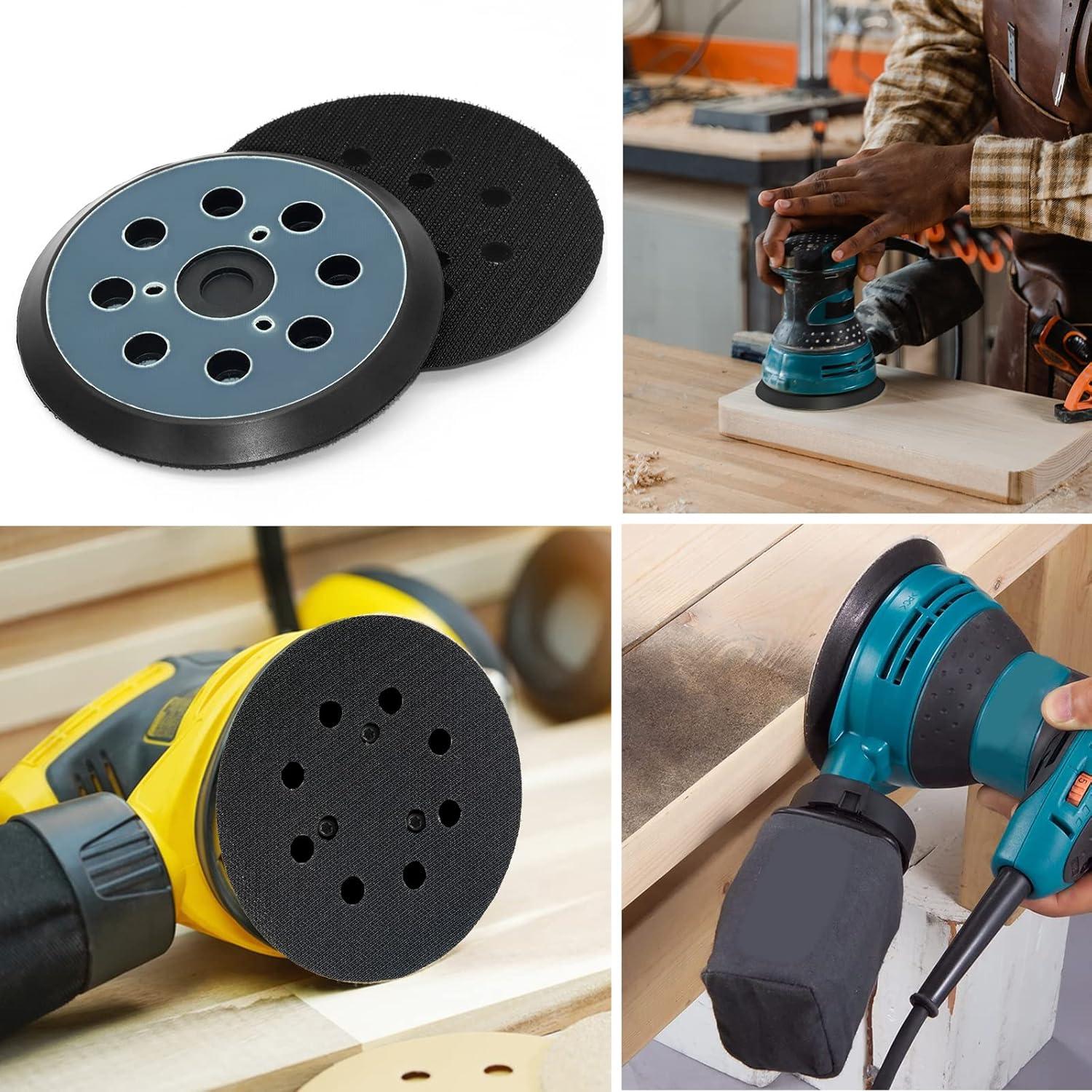 Pad de Lijadora 5" Donanim Compatible con DeWalt y Makita