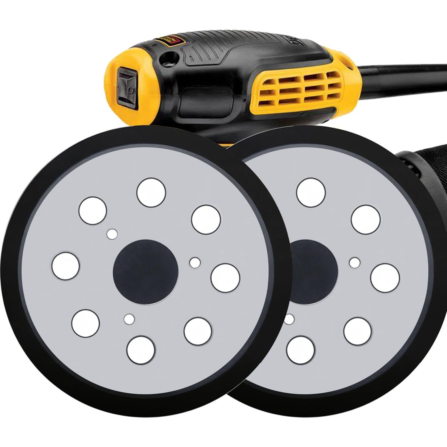 Paquete de 2 almohadillas de lijado 5" Dewalt DW421 DW422