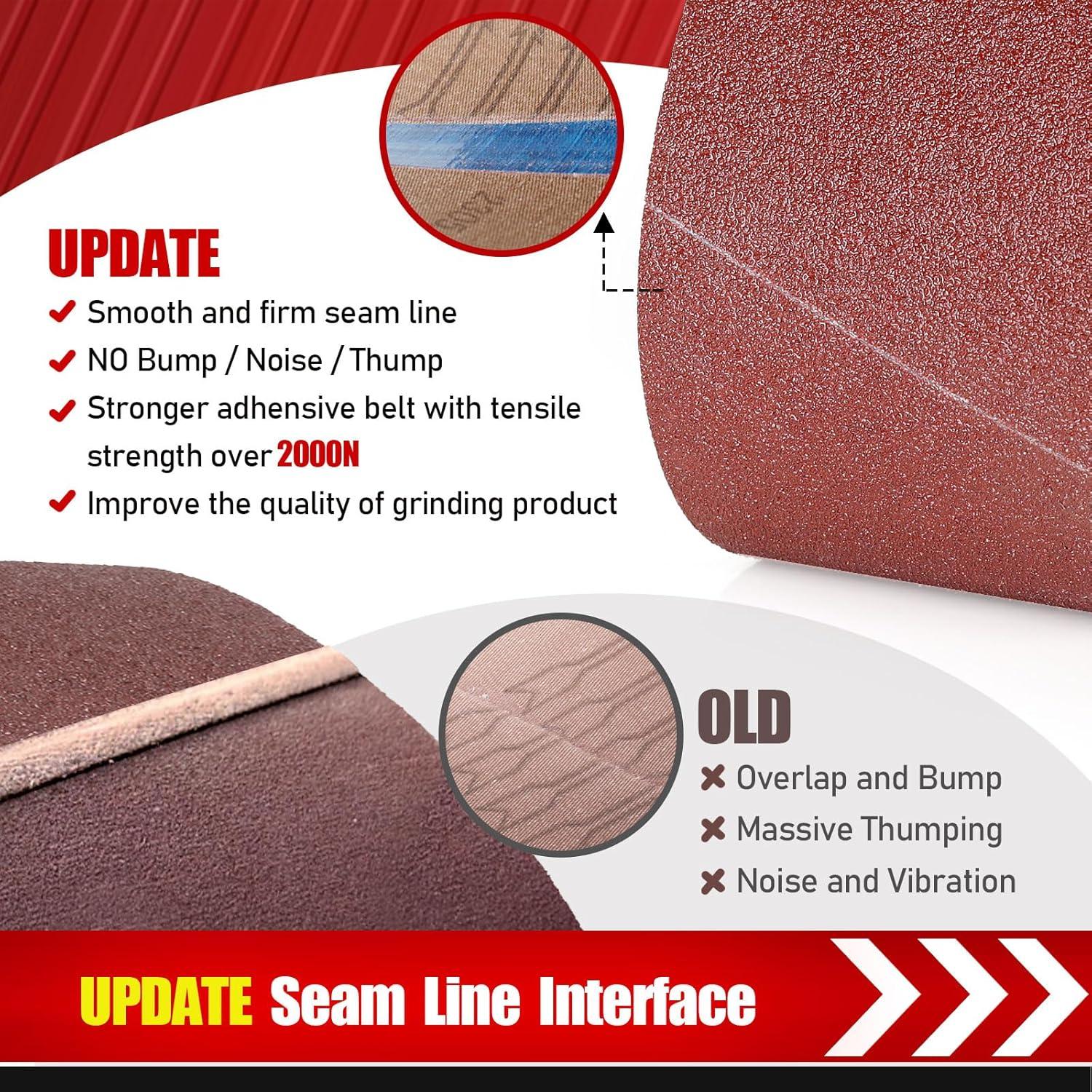 Paquete de 21 Cintas de Lijado 3x53 cm BOSHCRAFT Granos Variados