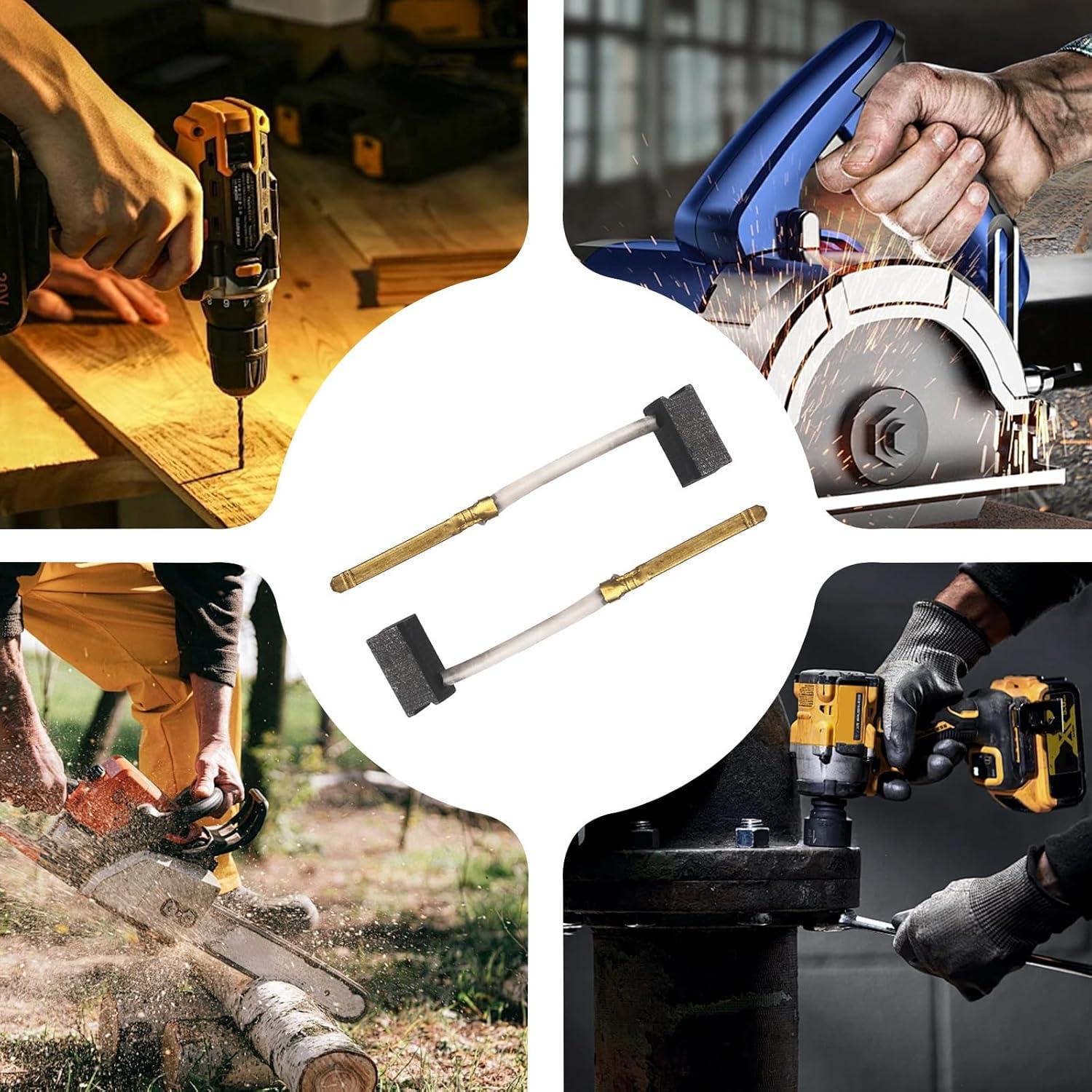 Juego de Cepillos de Carbón DeWalt 6 Piezas Repuesto