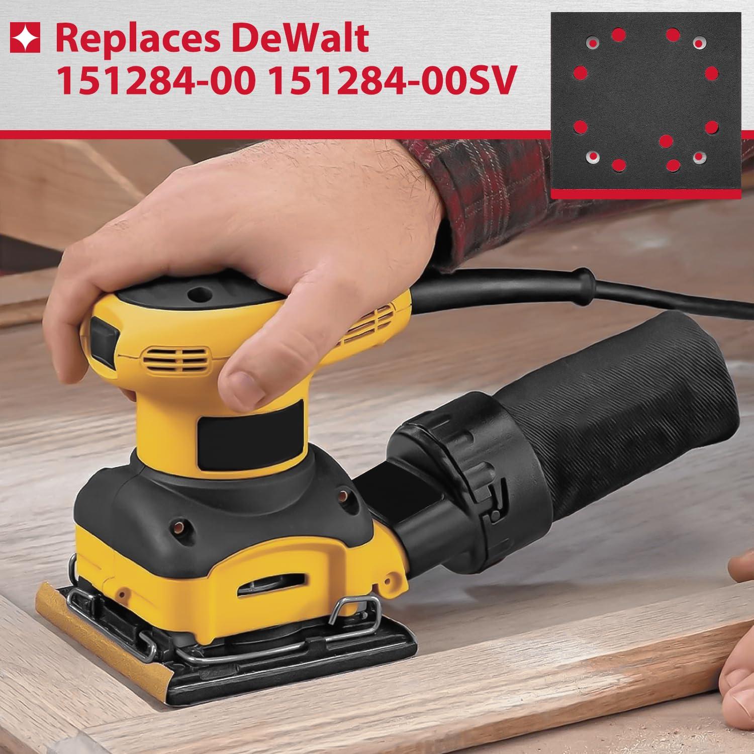 Almohadilla de Lijadora HASMX 1/4" Cuadrada 8 Agujeros