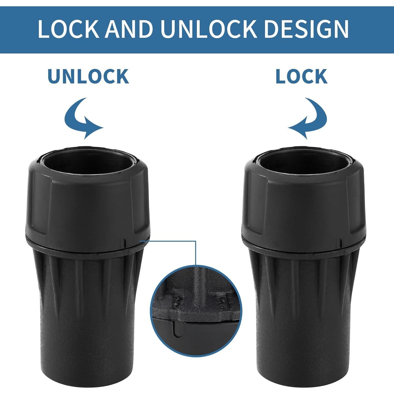 Adaptador Rápido Universal DeWalt DWV9000 para Aspiradora