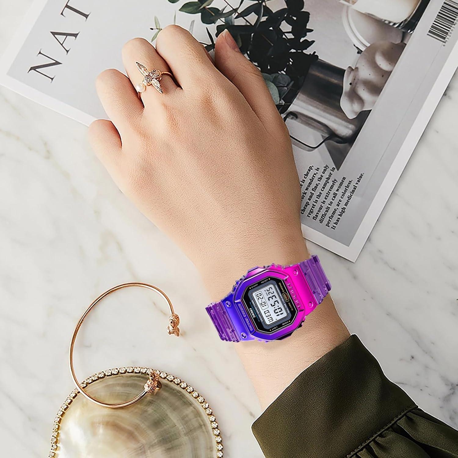 Reloj Deportivo Digital FANMIS Hombre 50M Resistente al Agua