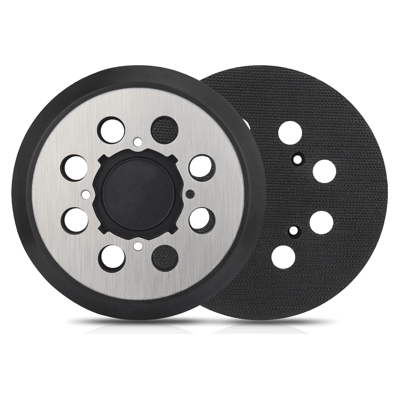 Pad de Lijadora Dewalt 5" Metal 2 Piezas Gancho y Bucle