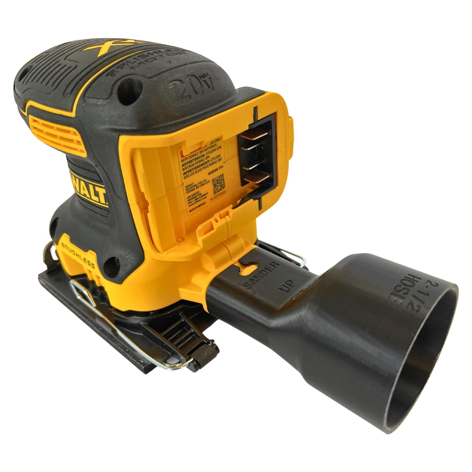 Adaptador de Vacío 1058 Designs para Lijadoras DeWalt 6,35 cm