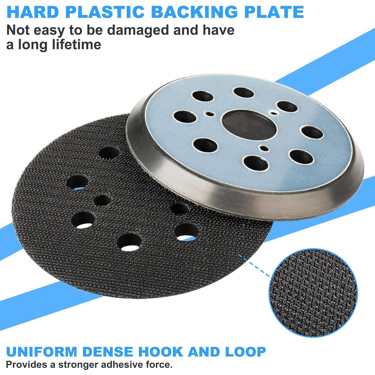 Almohadilla de Lijadora Orbital 5" 8 Agujeros Dewalt Porter Cable Makita