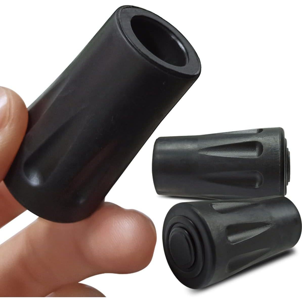 8 Puntas de Goma Tenalleys para Bastones de Senderismo