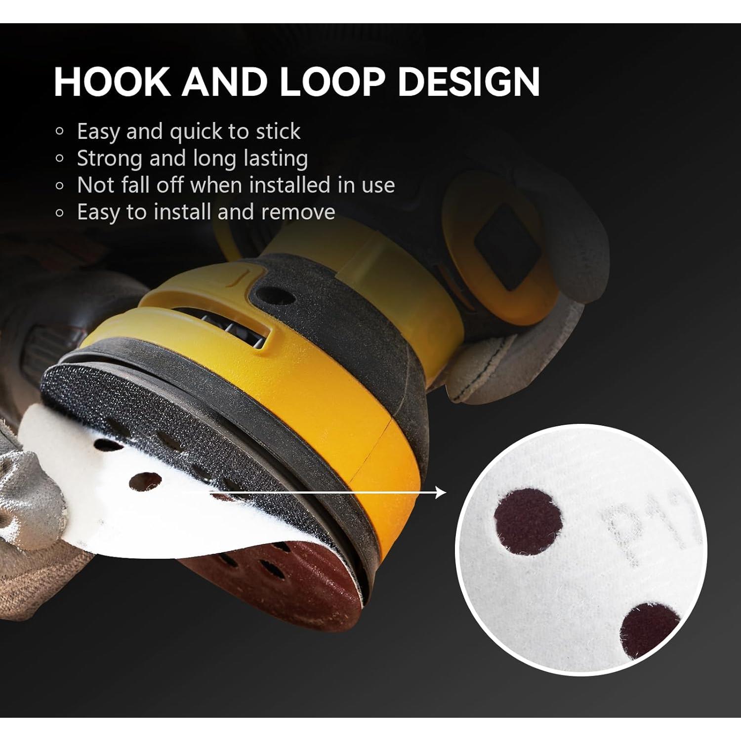 Discos de Lijado 72 PCS S SATC 12,5 cm Granos Variados