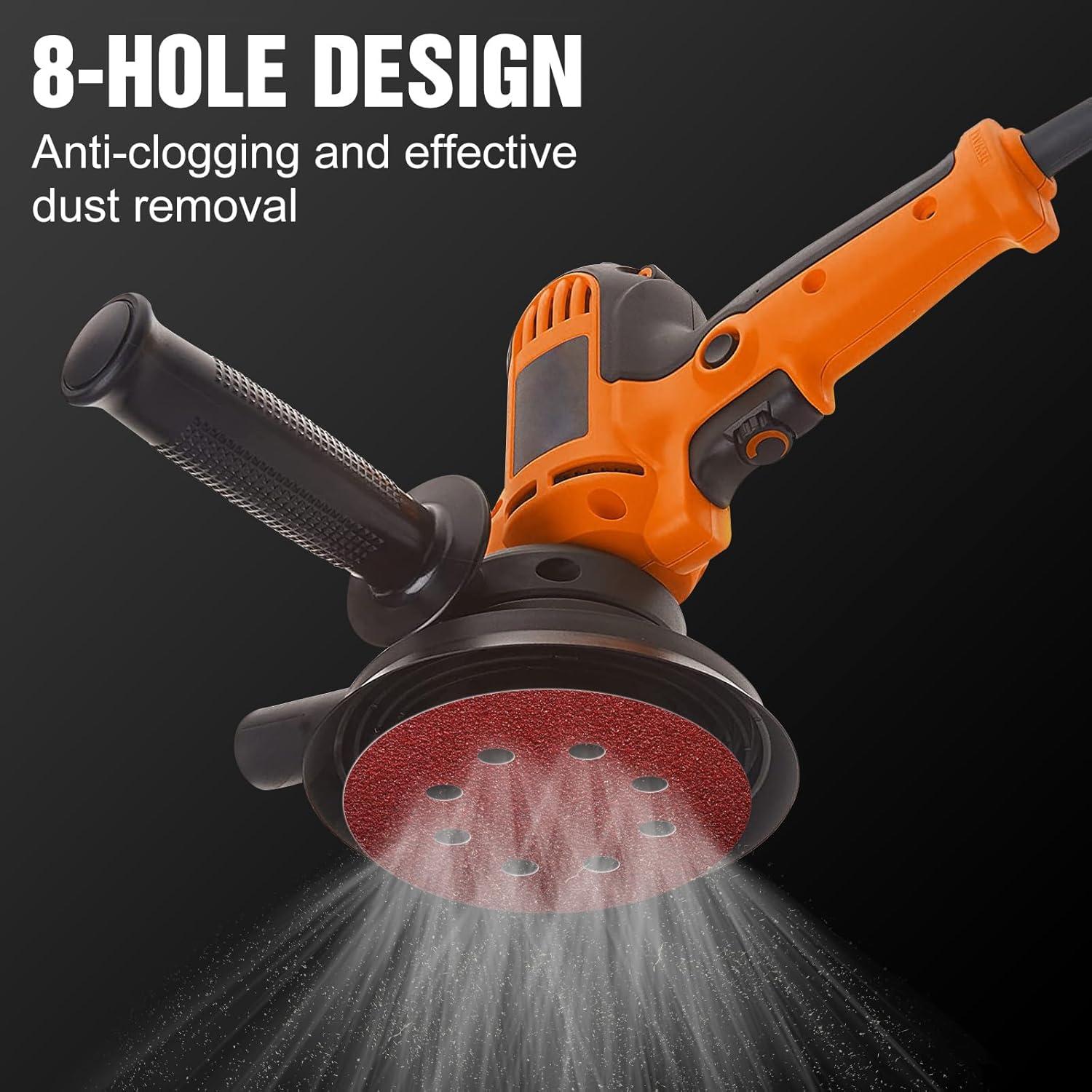 170 Piezas Discos de Lijado 5" Pukamam Granos Variados