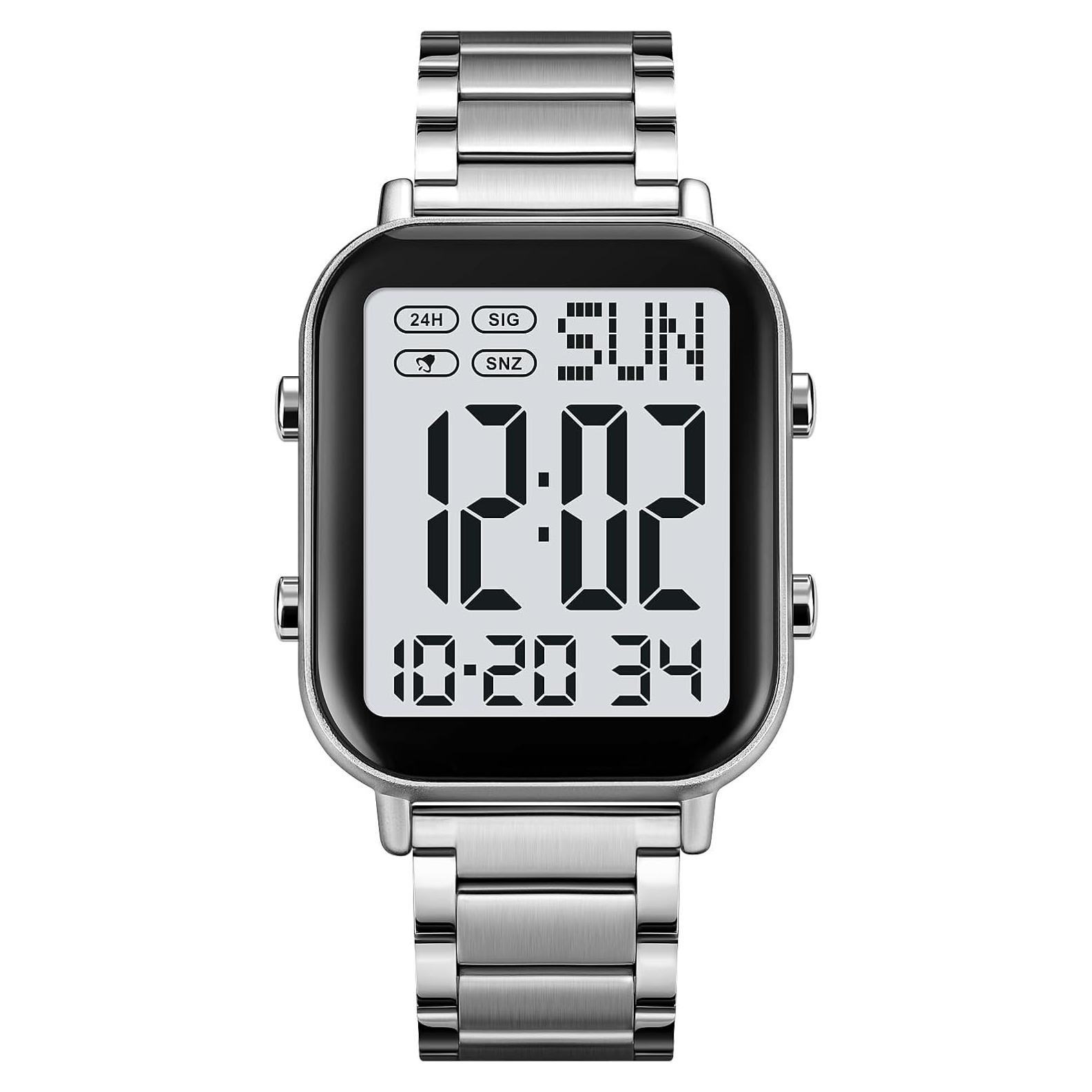 Reloj Deportivo Digital FANMIS 1888 Acero Inoxidable Unisex