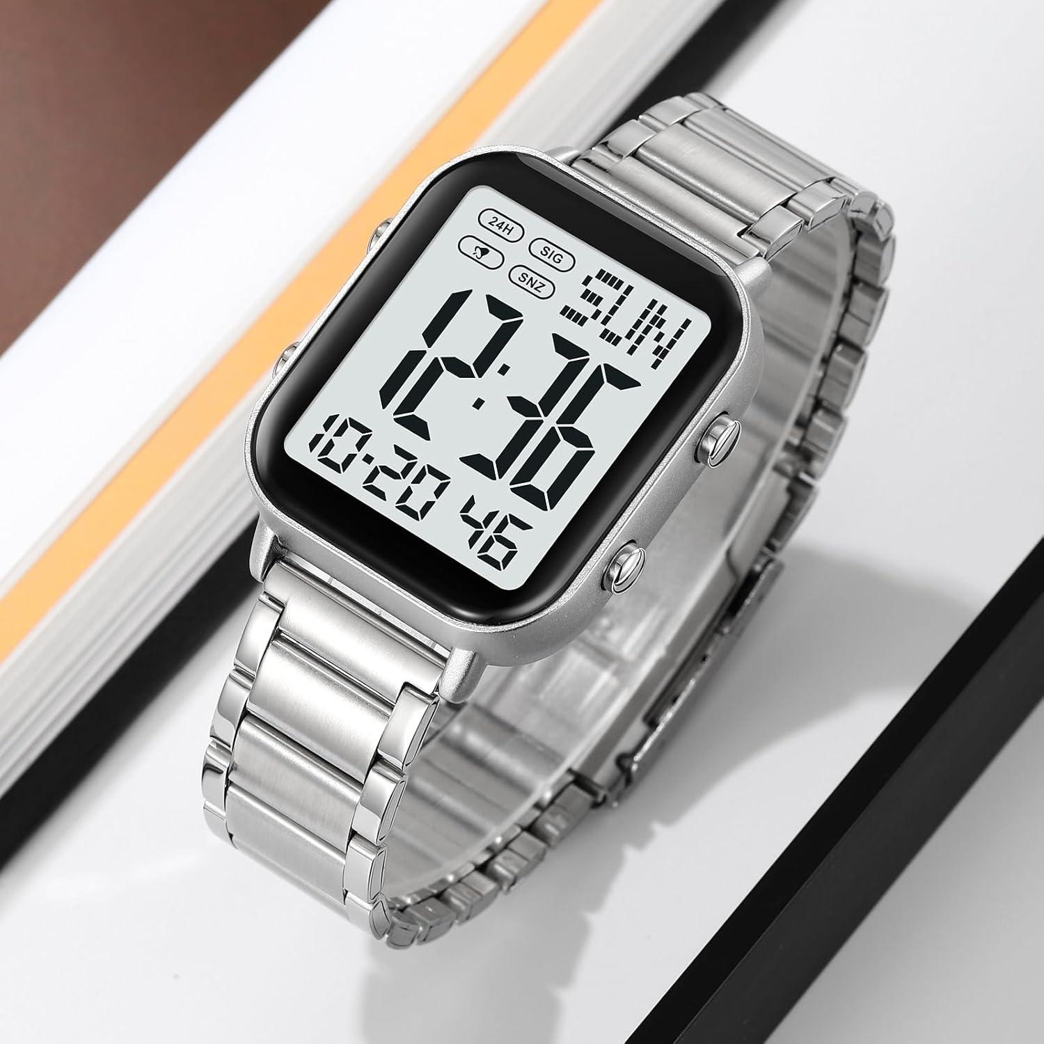 Reloj Deportivo Digital FANMIS 1888 Acero Inoxidable Unisex