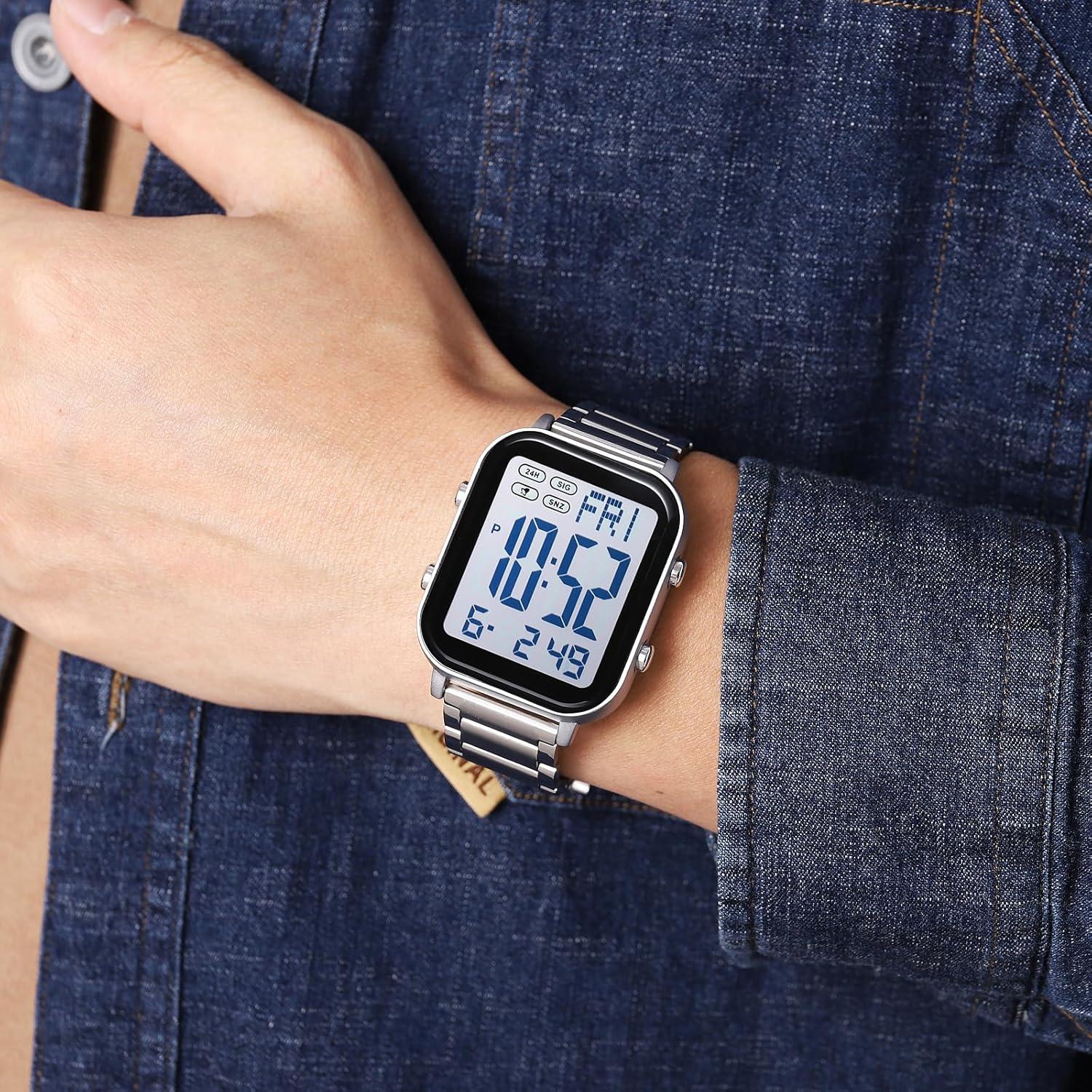 Reloj Deportivo Digital FANMIS 1888 Acero Inoxidable Unisex