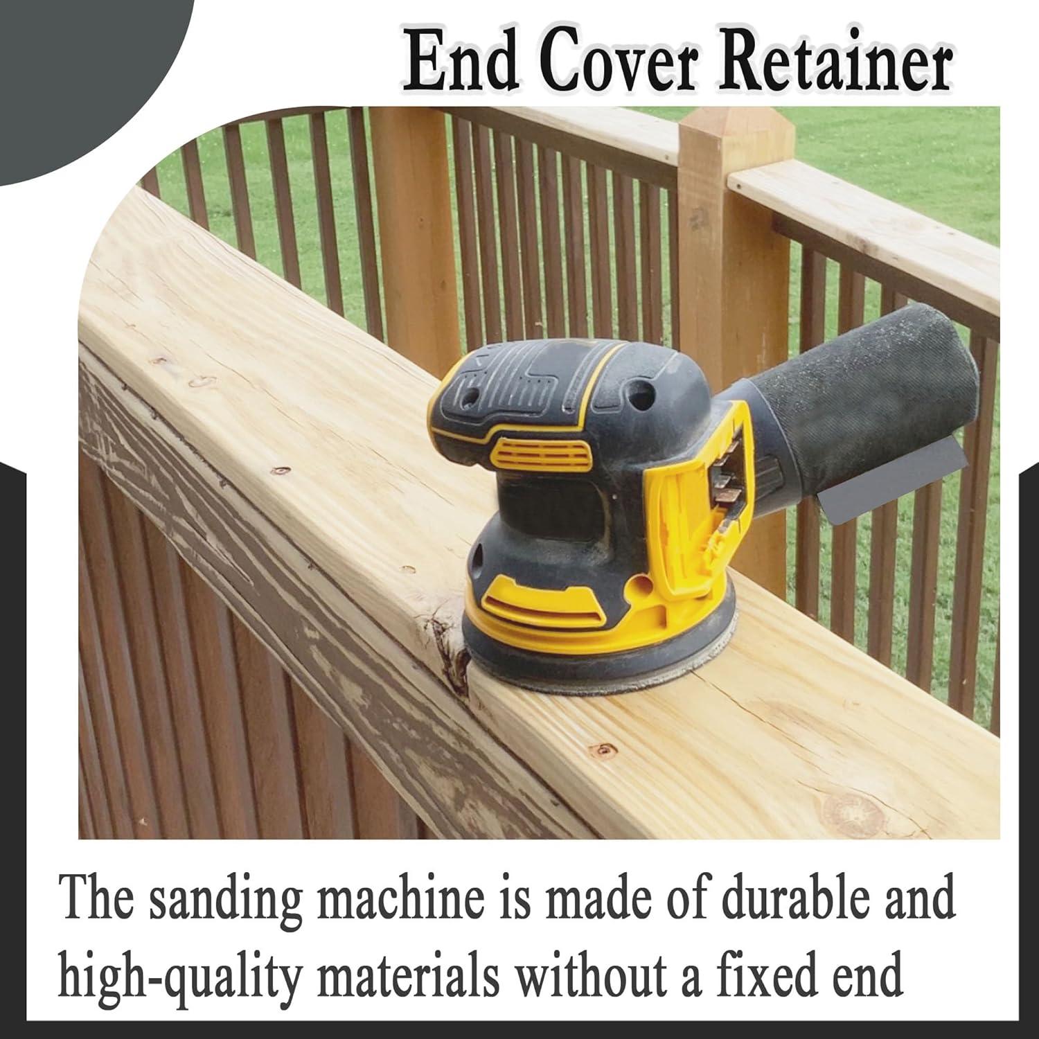 Retenedor de tapa final DeWalt N329083 para lijadora (2 pcs)