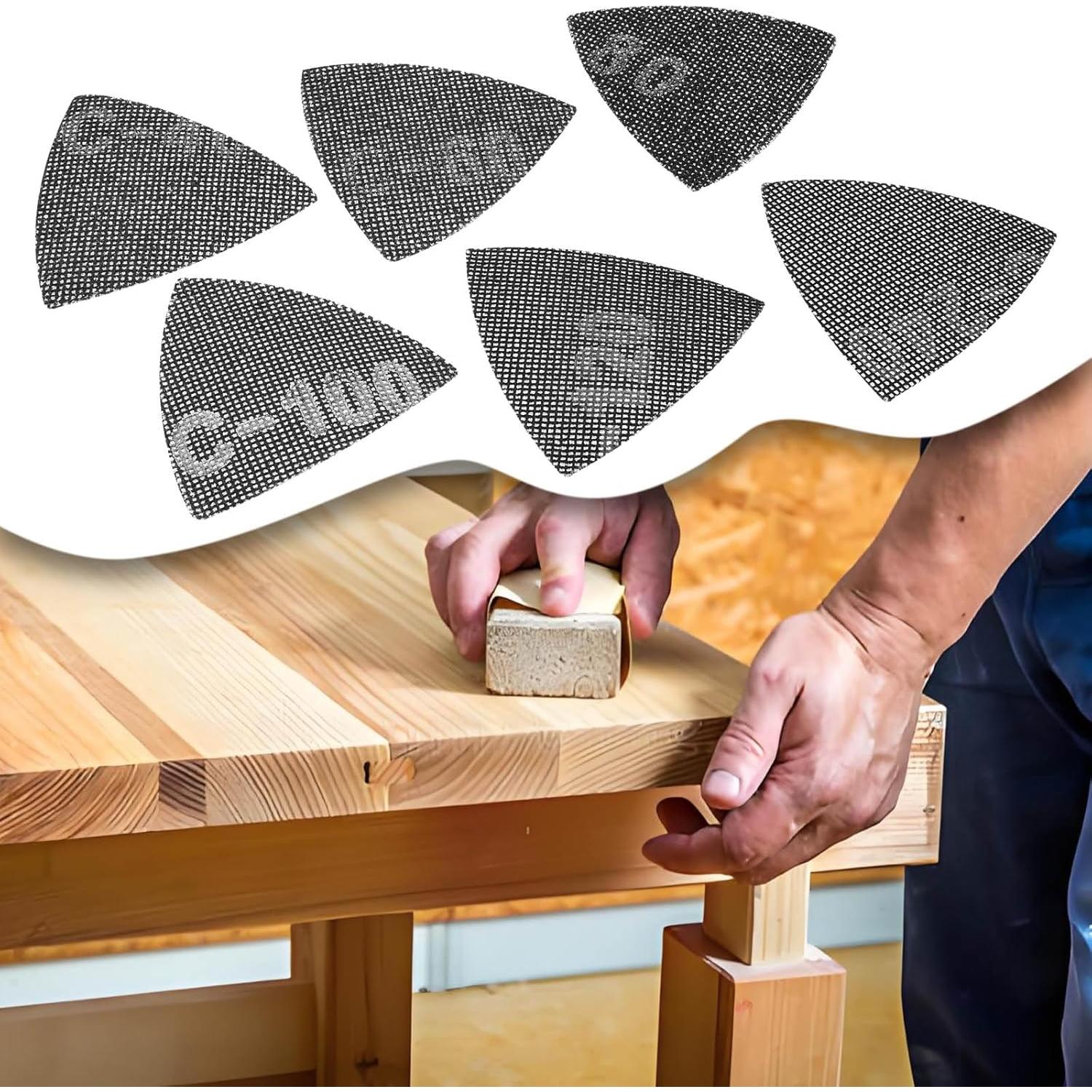 Juego de 60 Discos de Lijado Mixto 93mm Dewalt Compatible