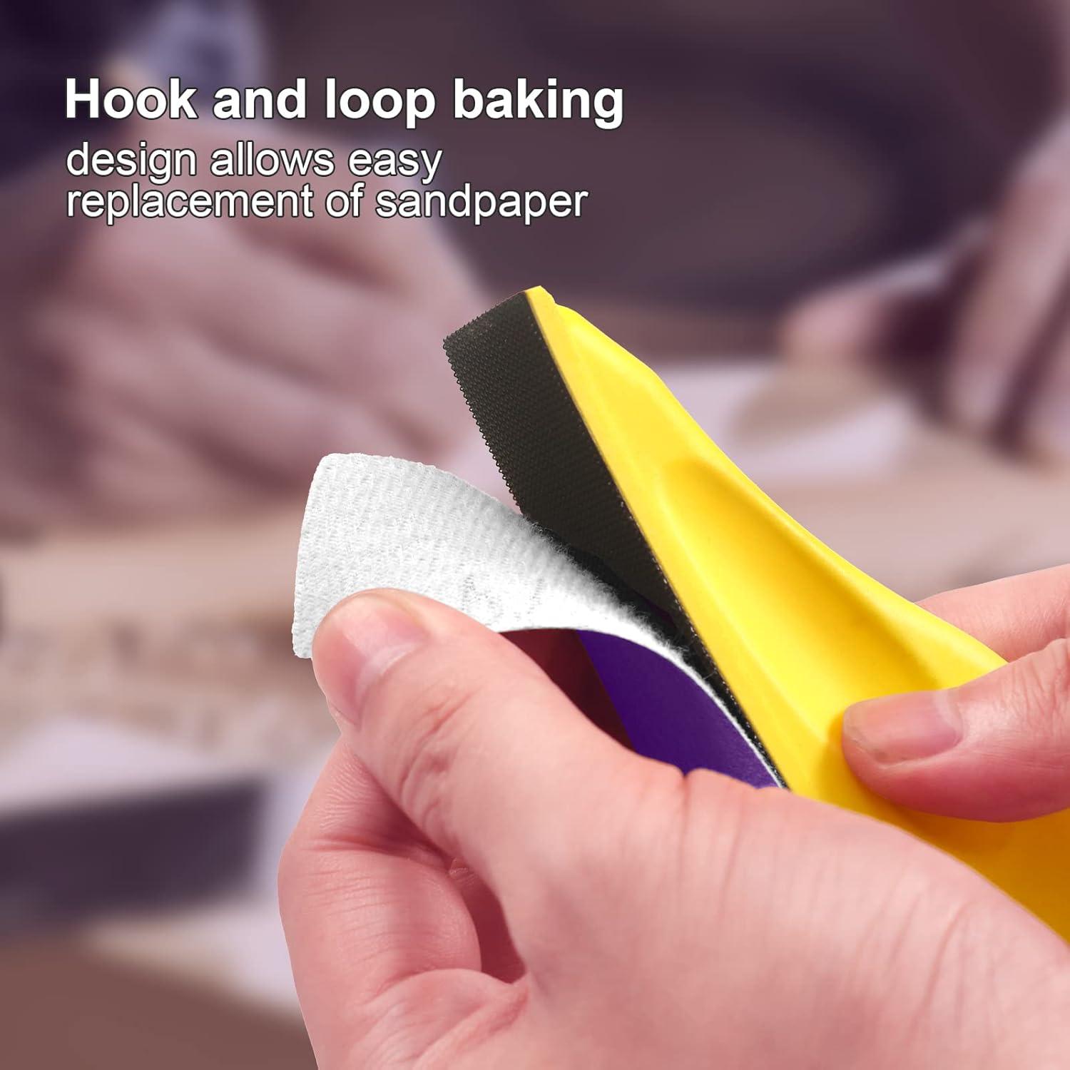 Kit de Papel de Lija MAXMAN 70PCS Húmedo y Seco 80-600 Grano