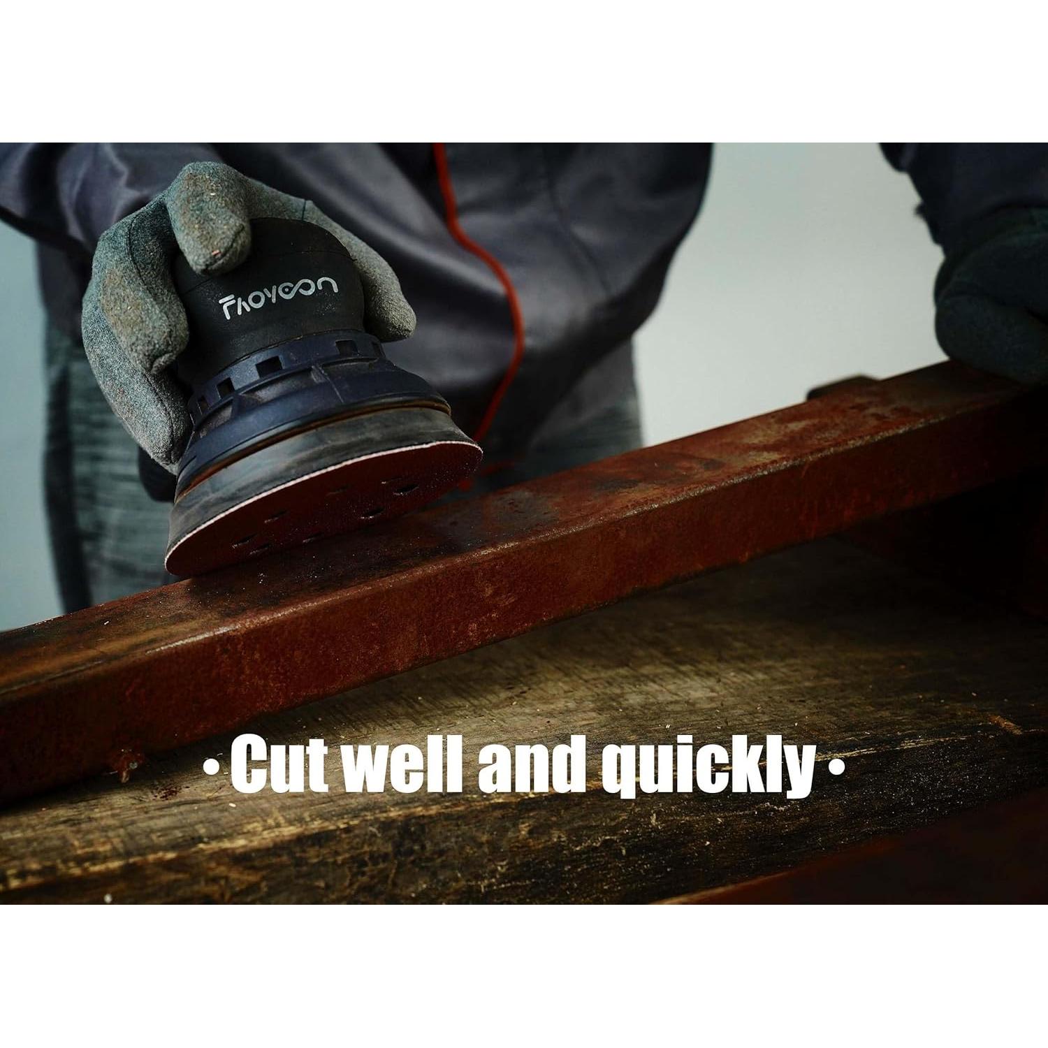 Discos de Lijado 12,7 cm Faoyoon 100 Pcs Granos Variados