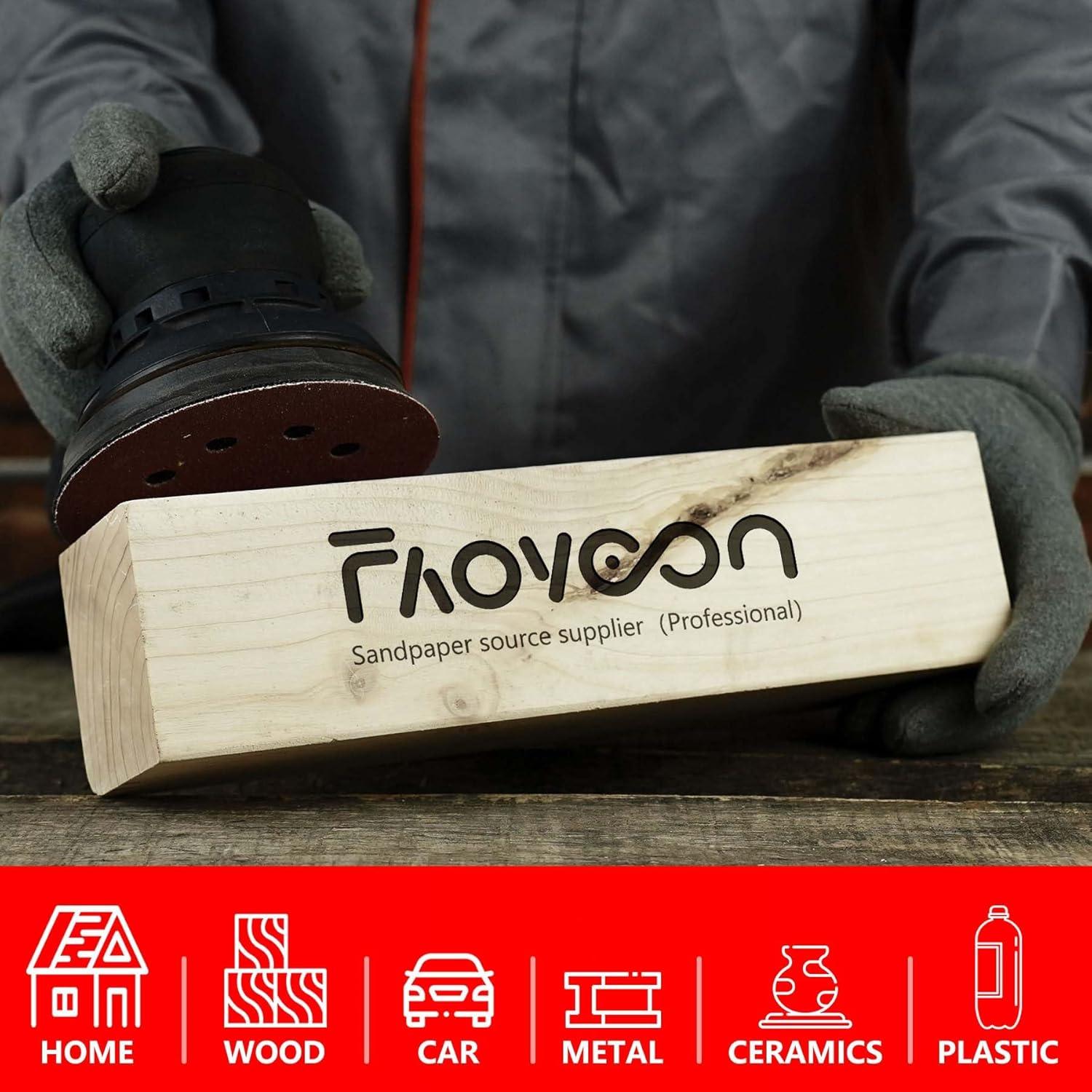 Discos de Lijado 12,7 cm Faoyoon 100 Pcs Granos Variados