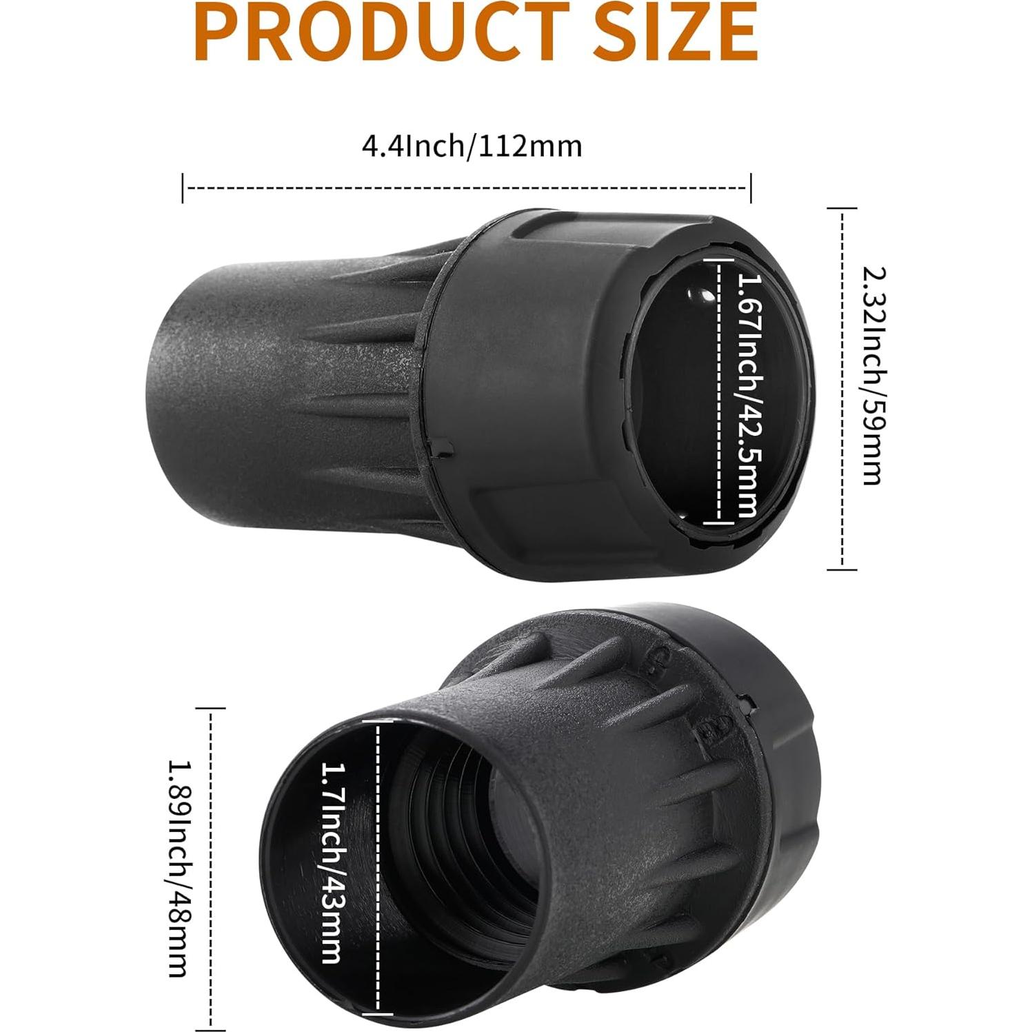 Adaptador Rápido Universal DeWalt DWV9000 para Aspiradoras