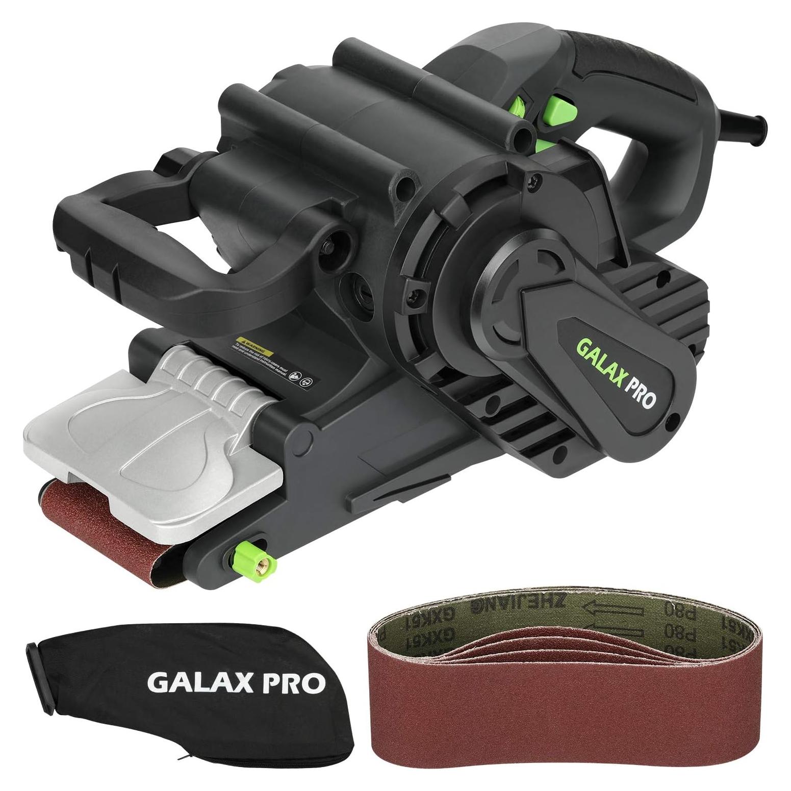 Lijadora de Banda GALAX PRO 8A 120-380RPM 5 Correas P80