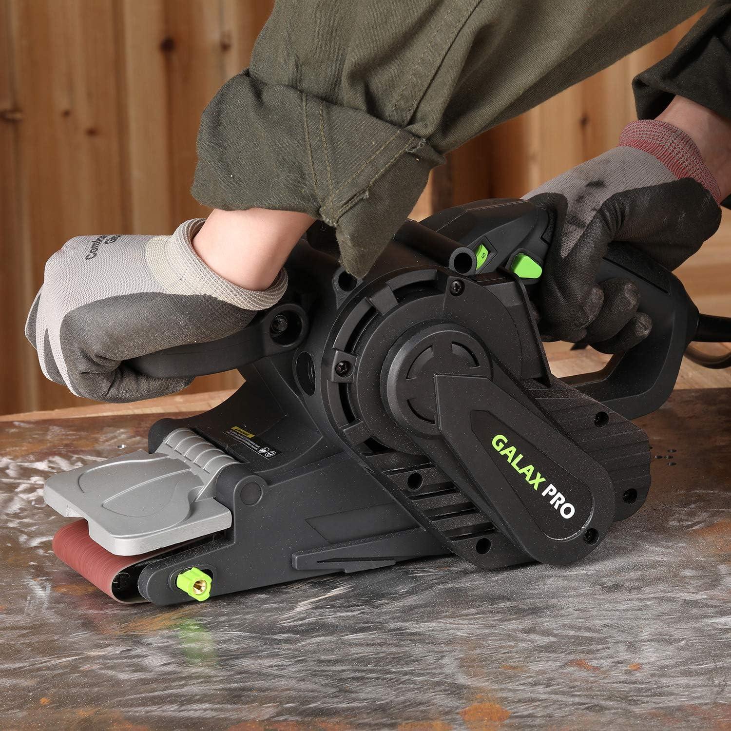 Lijadora de Banda GALAX PRO 8A 120-380RPM 5 Correas P80