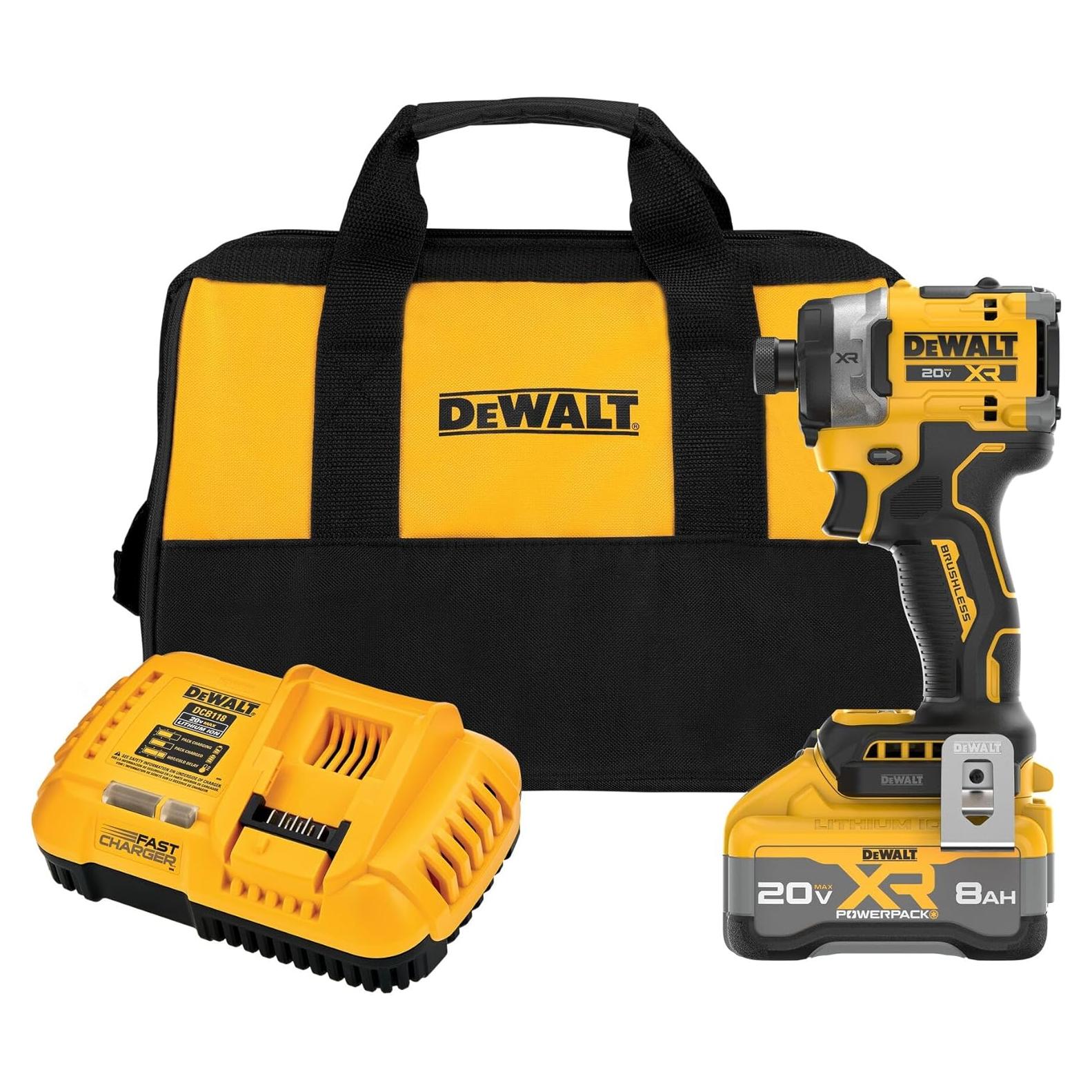Destornillador de Impacto Inalámbrico DEWALT 20V 283.5 Nm