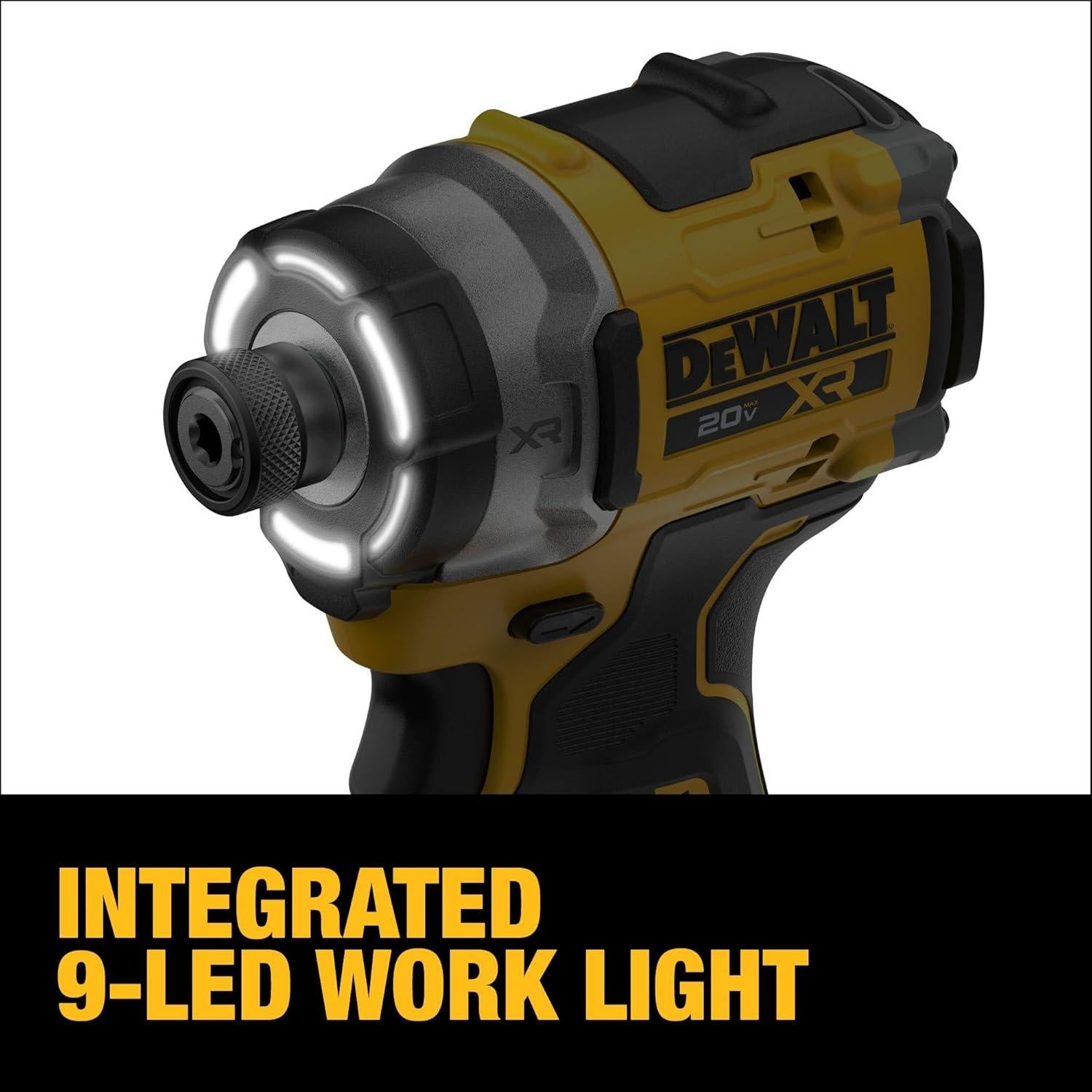 Destornillador de Impacto Inalámbrico DEWALT 20V 283.5 Nm