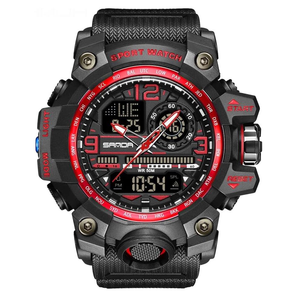 Reloj Deportivo Militar AIMES 3133 Analógico Digital Impermeable