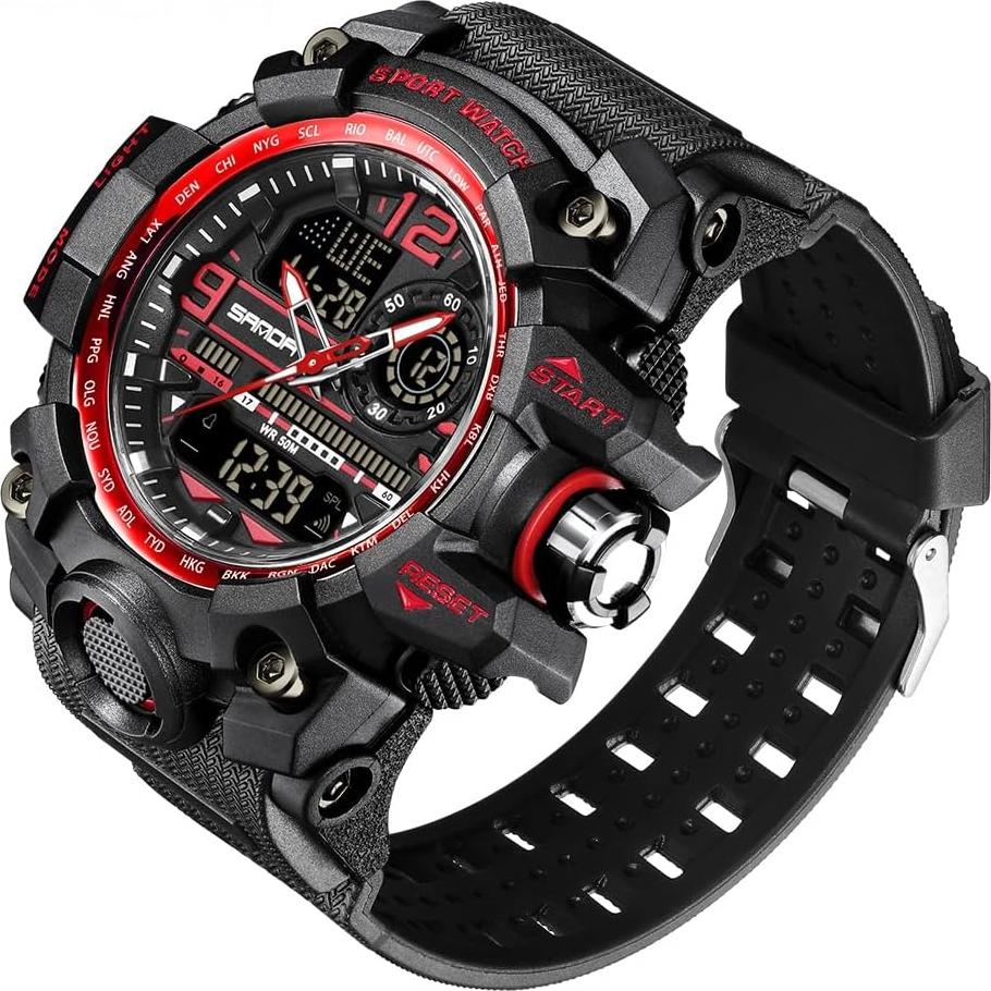 Reloj Deportivo Militar AIMES 3133 Analógico Digital Impermeable