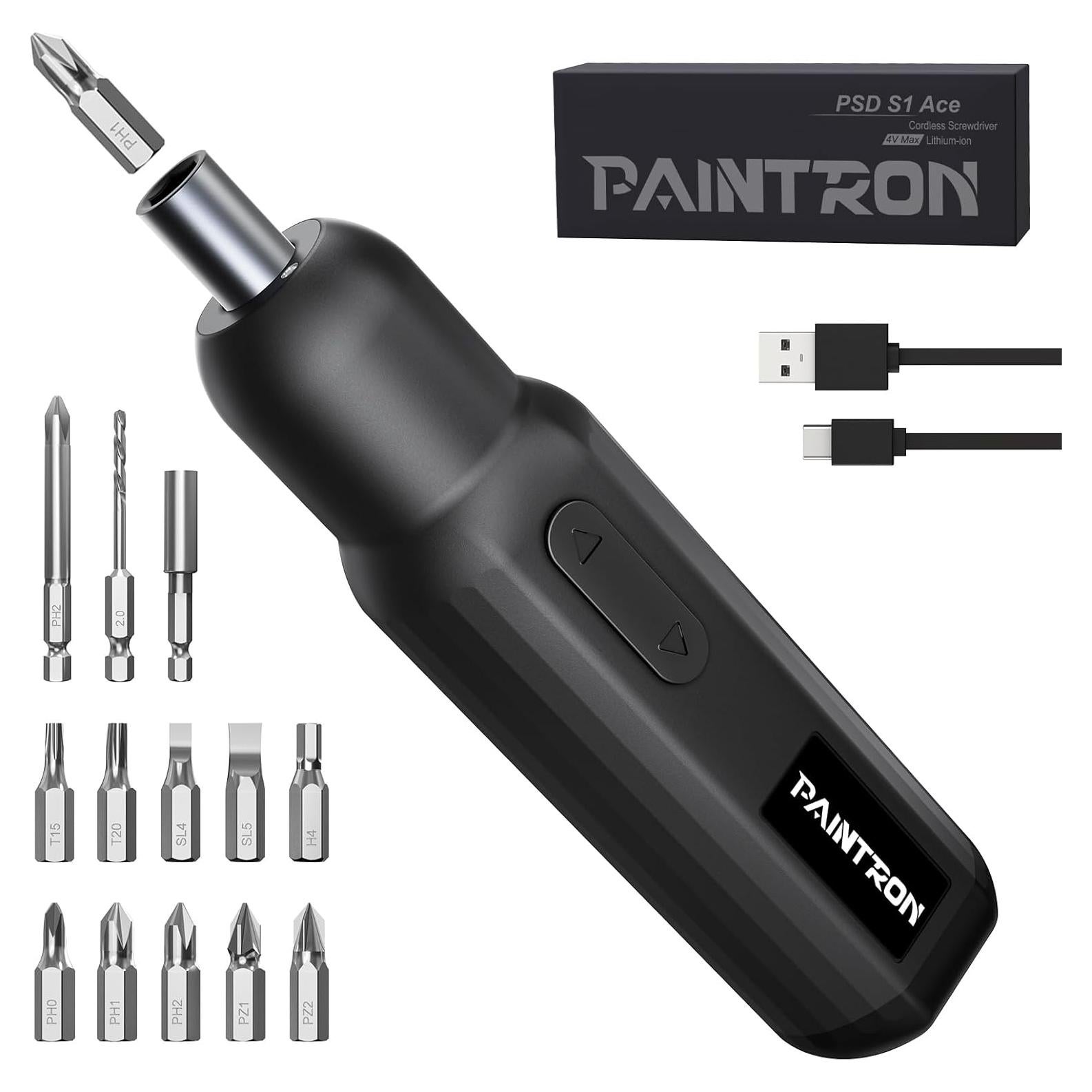 Destornillador Eléctrico LUFF 4V Recargable 250 RPM LED