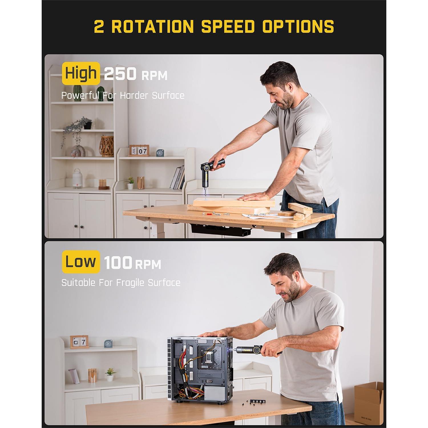 Destornillador Eléctrico Fanttik S1 APEX 3.7V 7N.m Torque