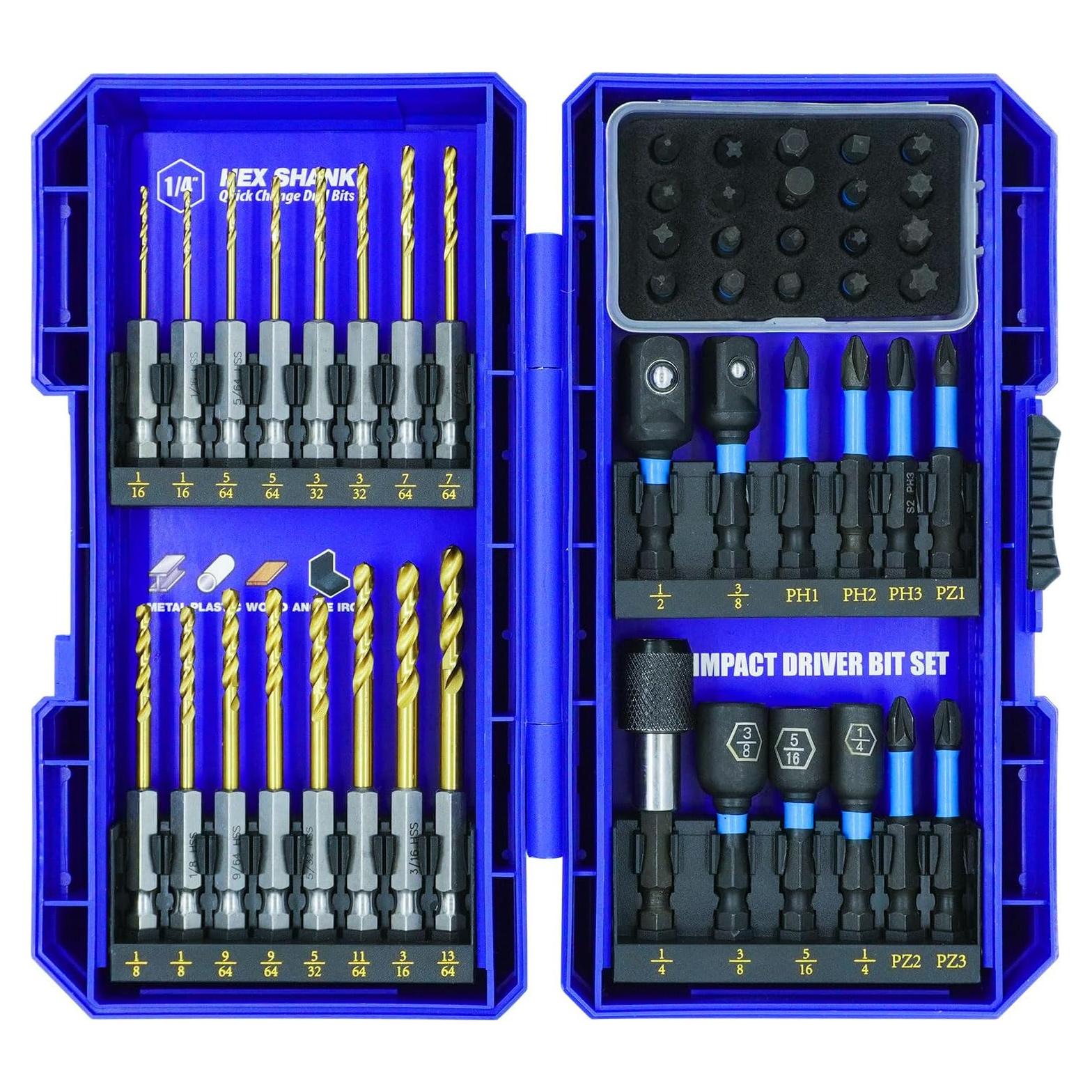 Juego de 48 Piezas de Puntas de Destornillador JEFE HEX