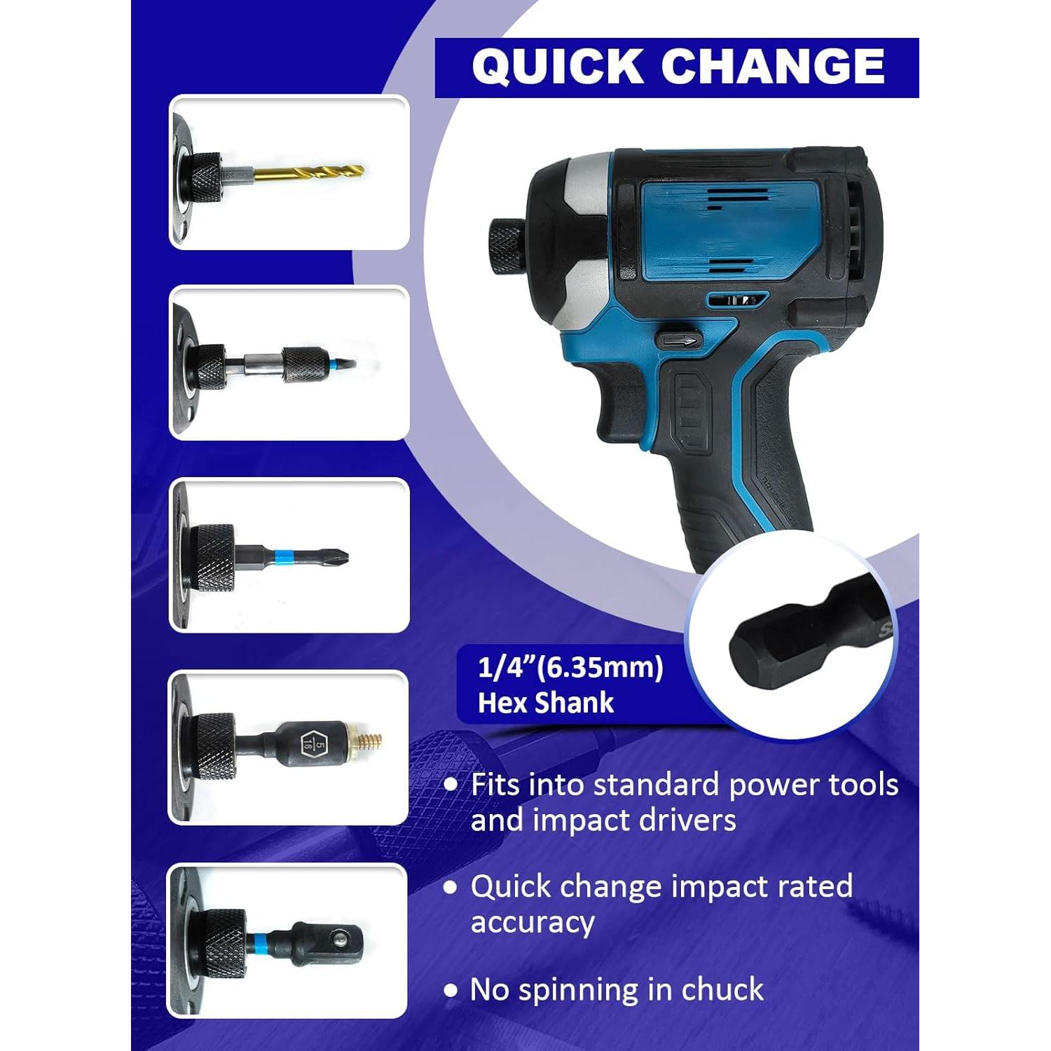 Juego de 48 Piezas de Puntas de Destornillador JEFE HEX