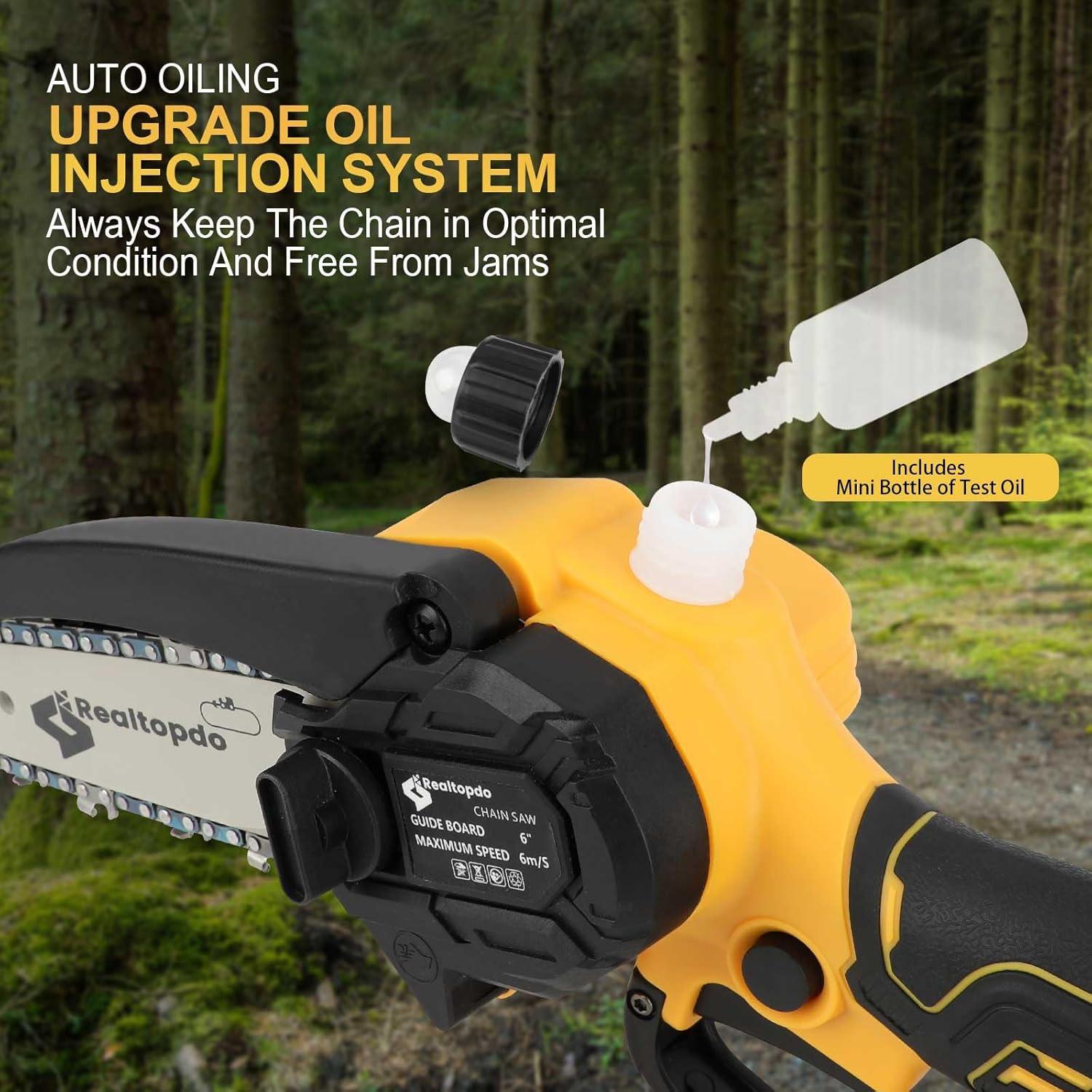 Motosierra eléctrica portátil 6" DeWalt 20V sin batería